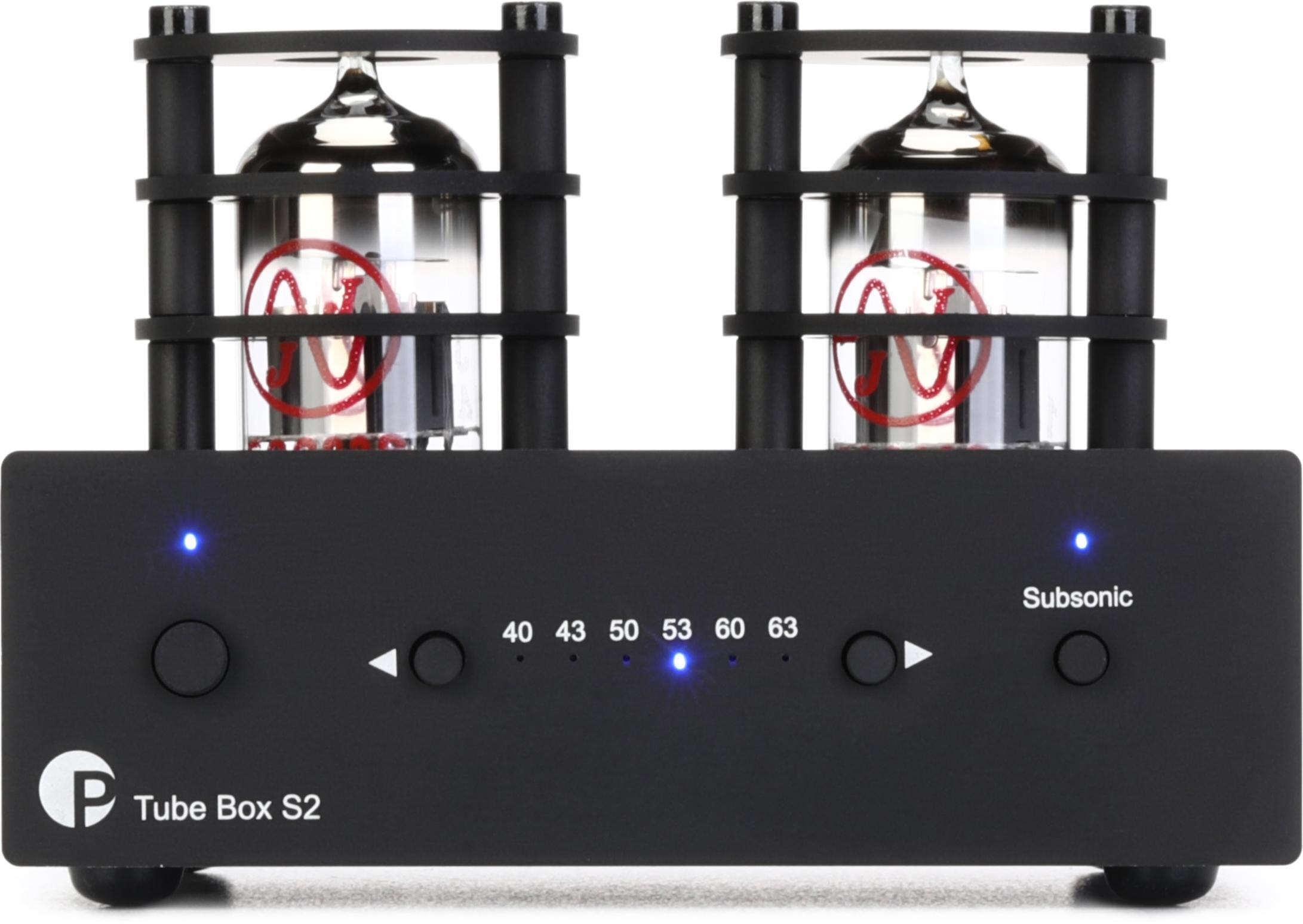 【新日未使用】beyond tube preamp s2 Pro-Ject Tube Box S2 MM/MC Phono Preamp - Black | Sweetwater