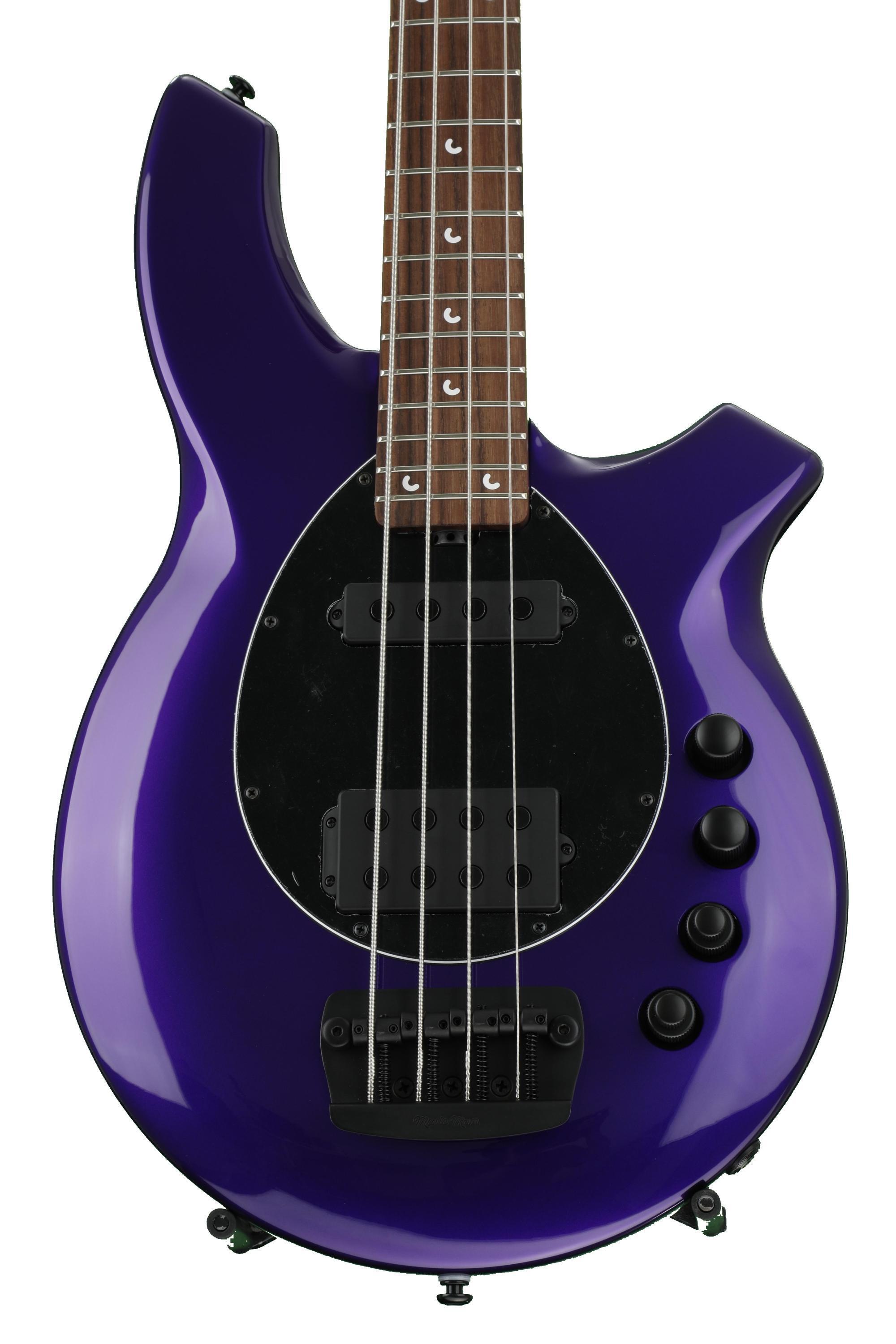 Ernie Ball Music Man Bongo 4 HS - Firemist Purple