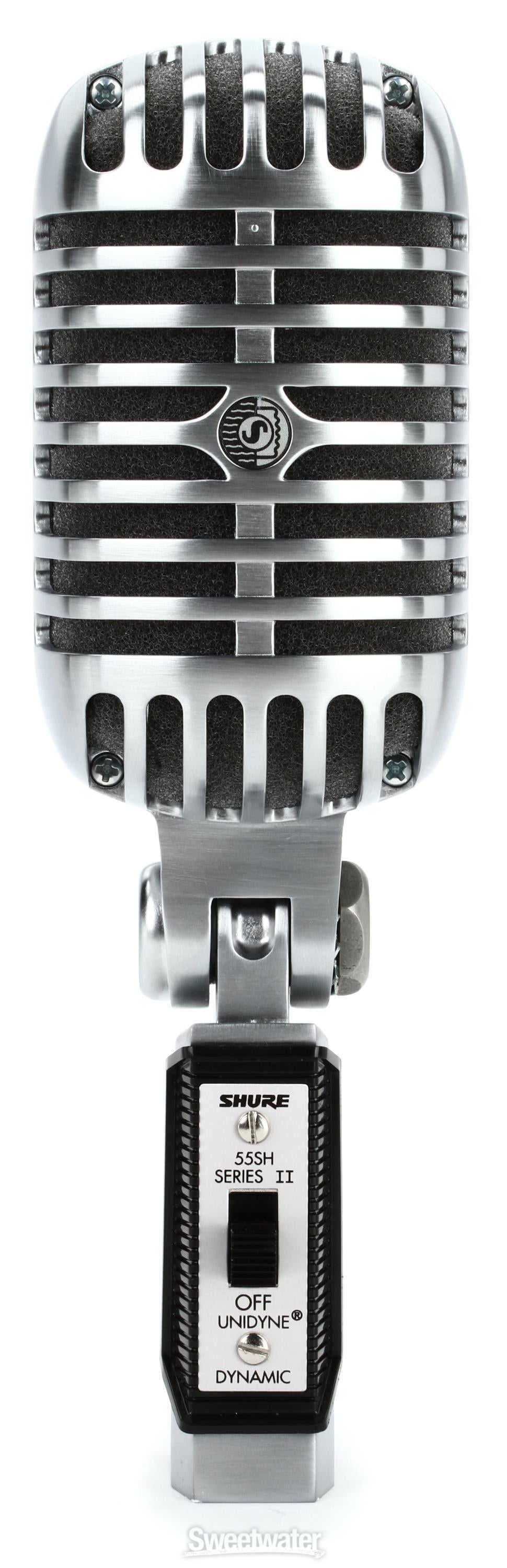 Shure 55SH Series II Cardioid Dynamic Vocal Microphone | Sweetwater