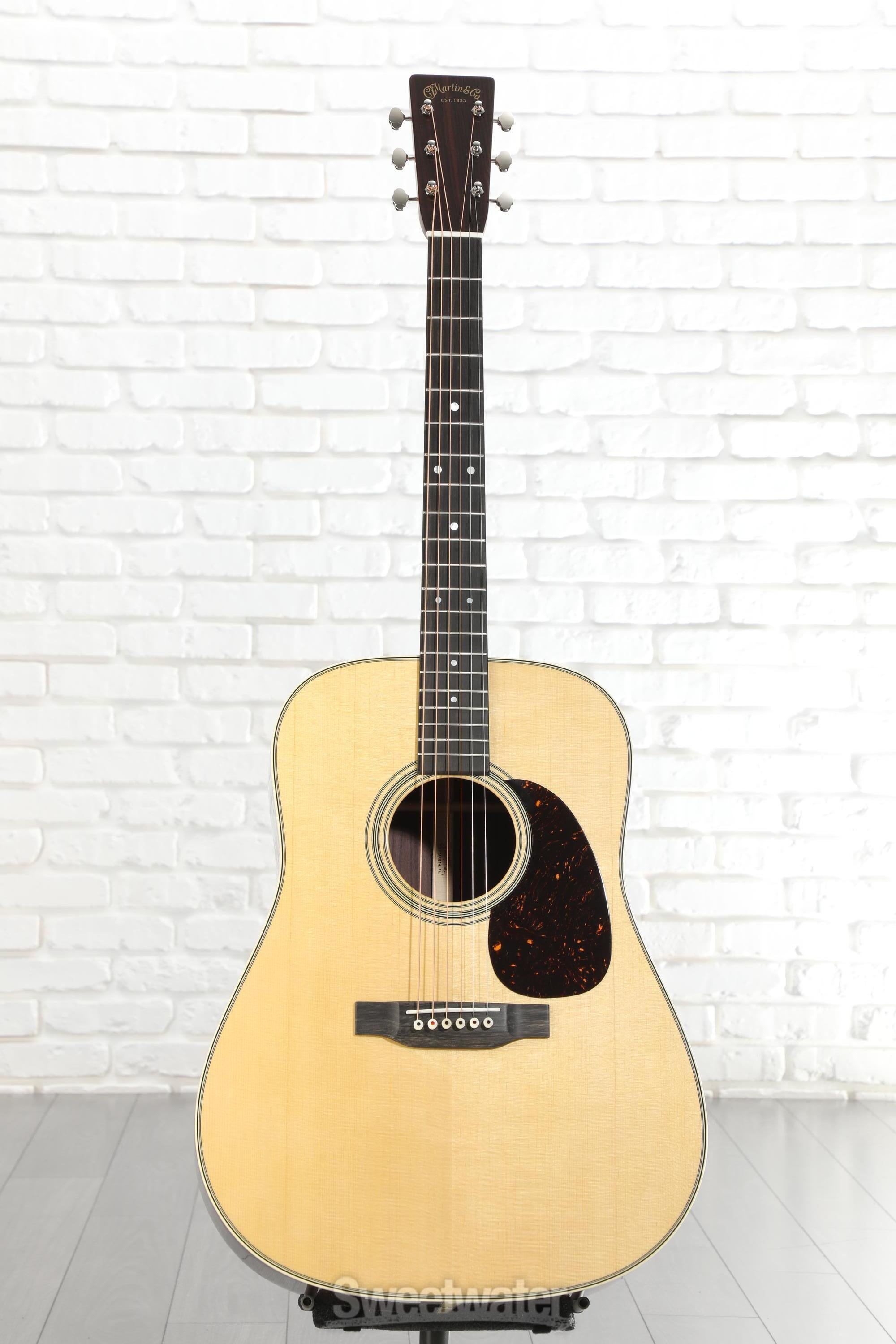 Martin D-28 Standard Series Acoustic Guitar - Natural with Aging