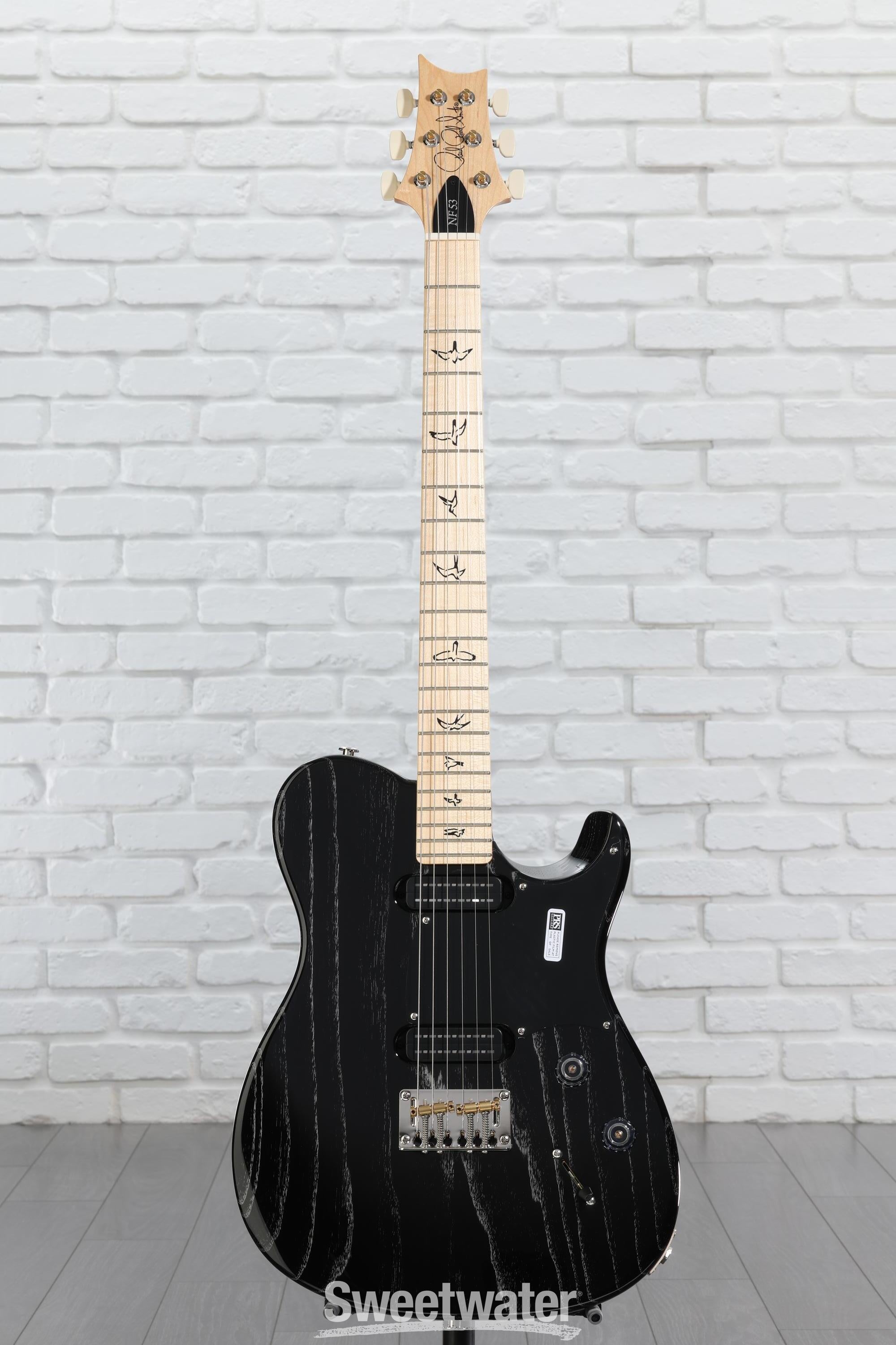 PRS NF 53 Electric Guitar - Black Doghair | Sweetwater