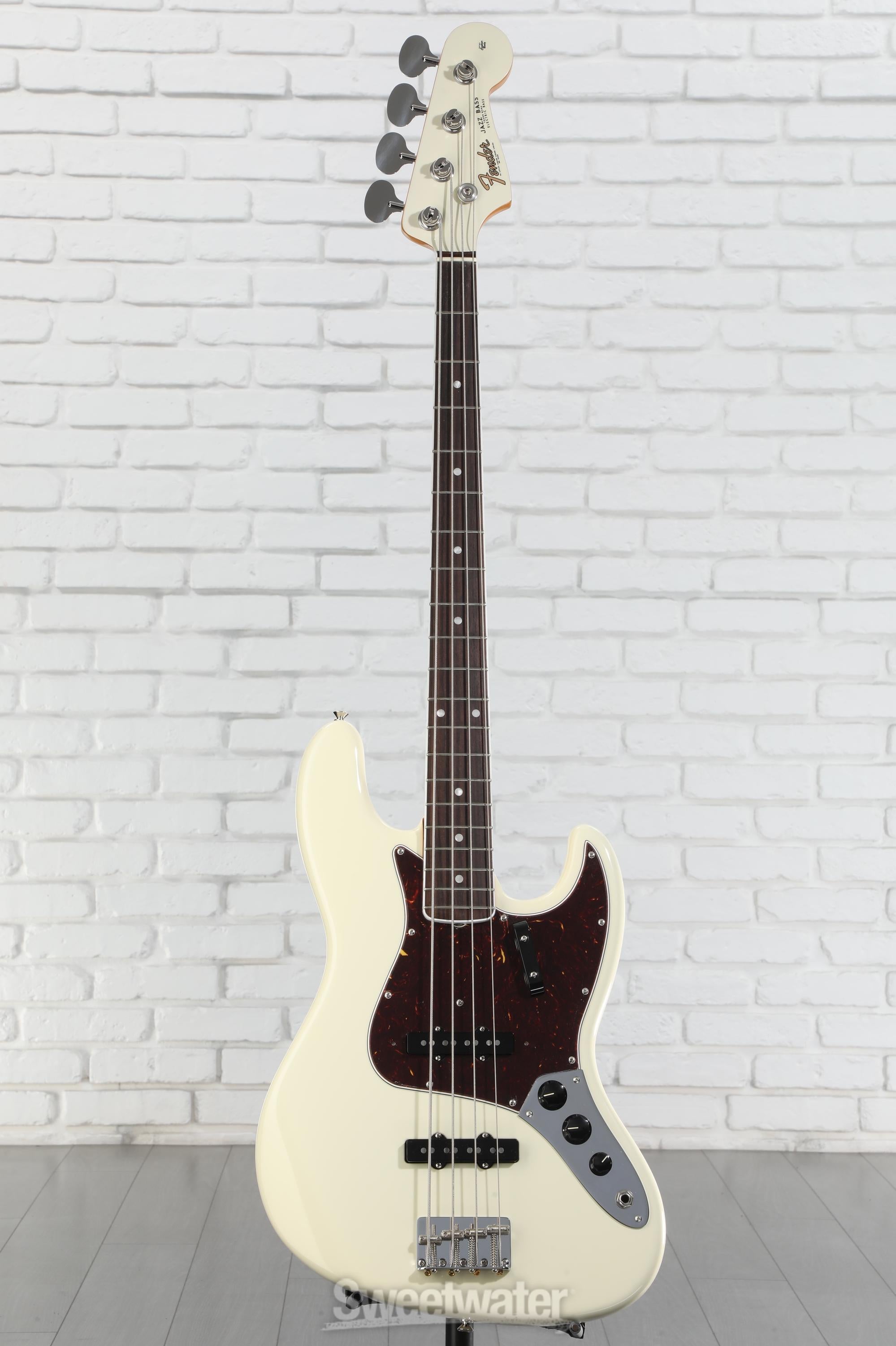 ベース Fender American Vintage II Jazz Bass '66 Fender American Vintage II 1966 Jazz Bass - Olympic White
