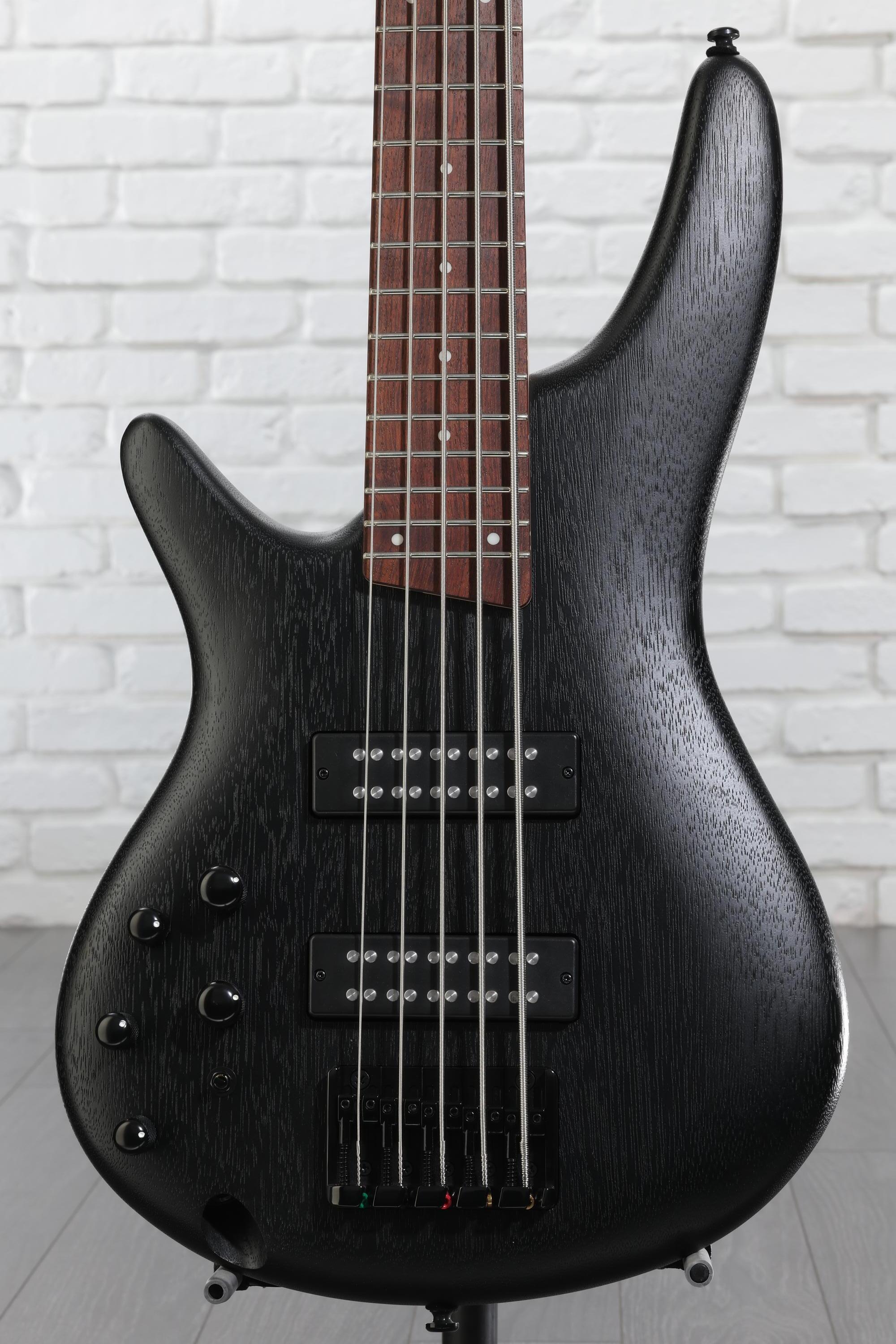 ベース Ibanez SR305EBL LH Ibanez Standard SR305EBL Left-handed Bass Guitar - Weathered