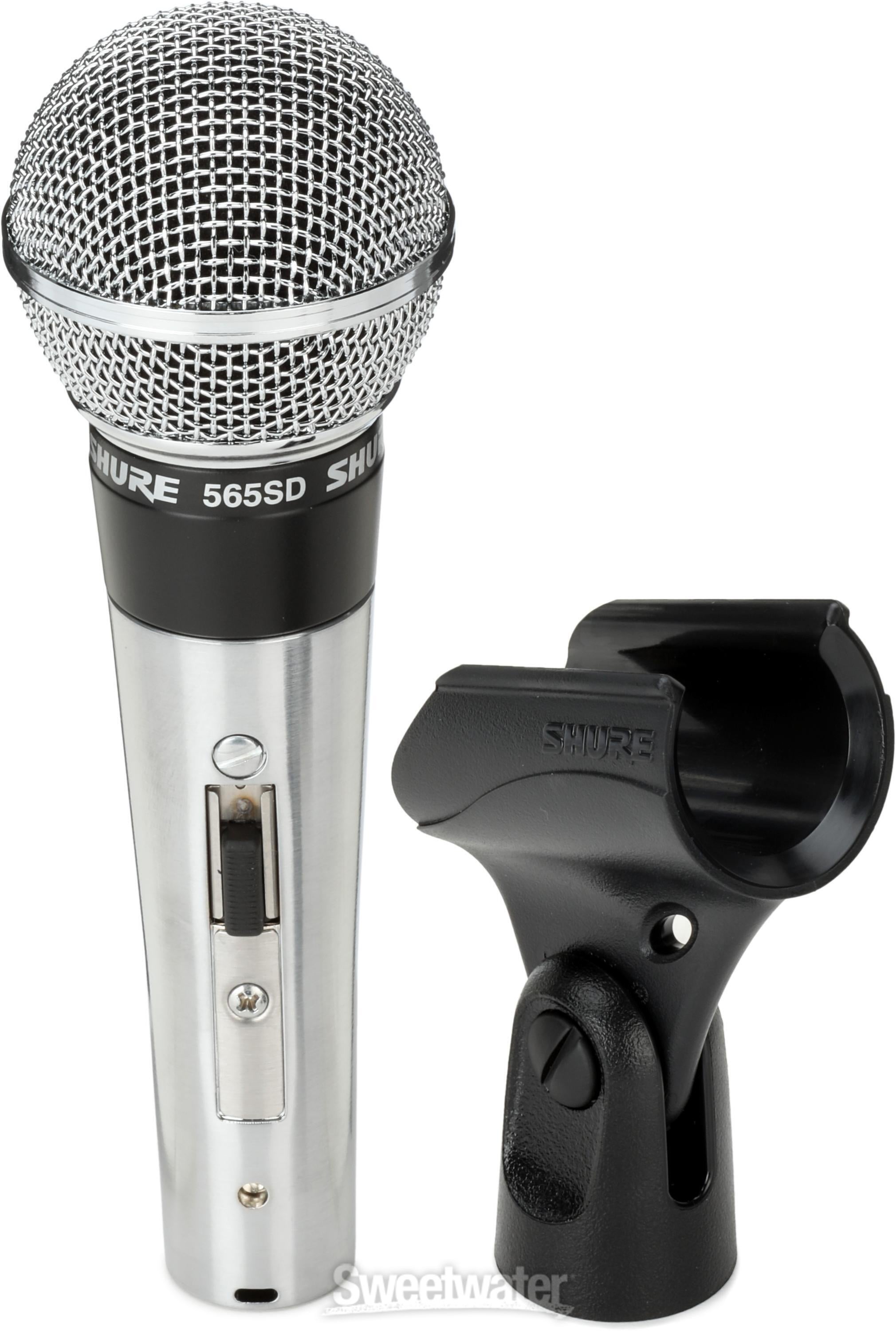 Shure 565SD Cardioid Dynamic Vocal Microphone | Sweetwater