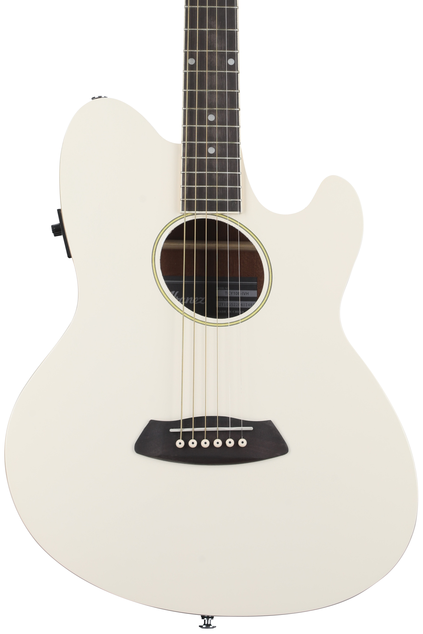 Ibanez Talman TCY10E Acoustic-electric Guitar - Ivory