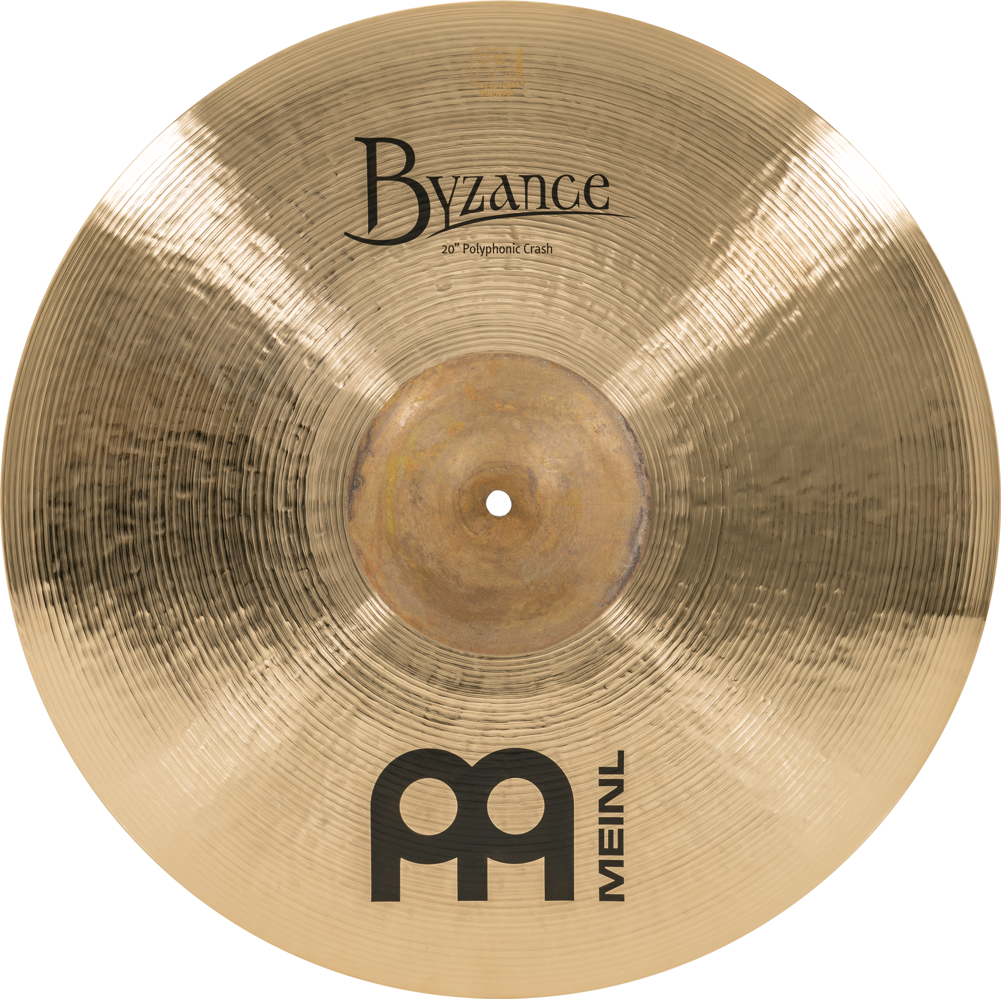 Meinl Cymbals Byzance Brilliant Polyphonic Crash Cymbal - 20