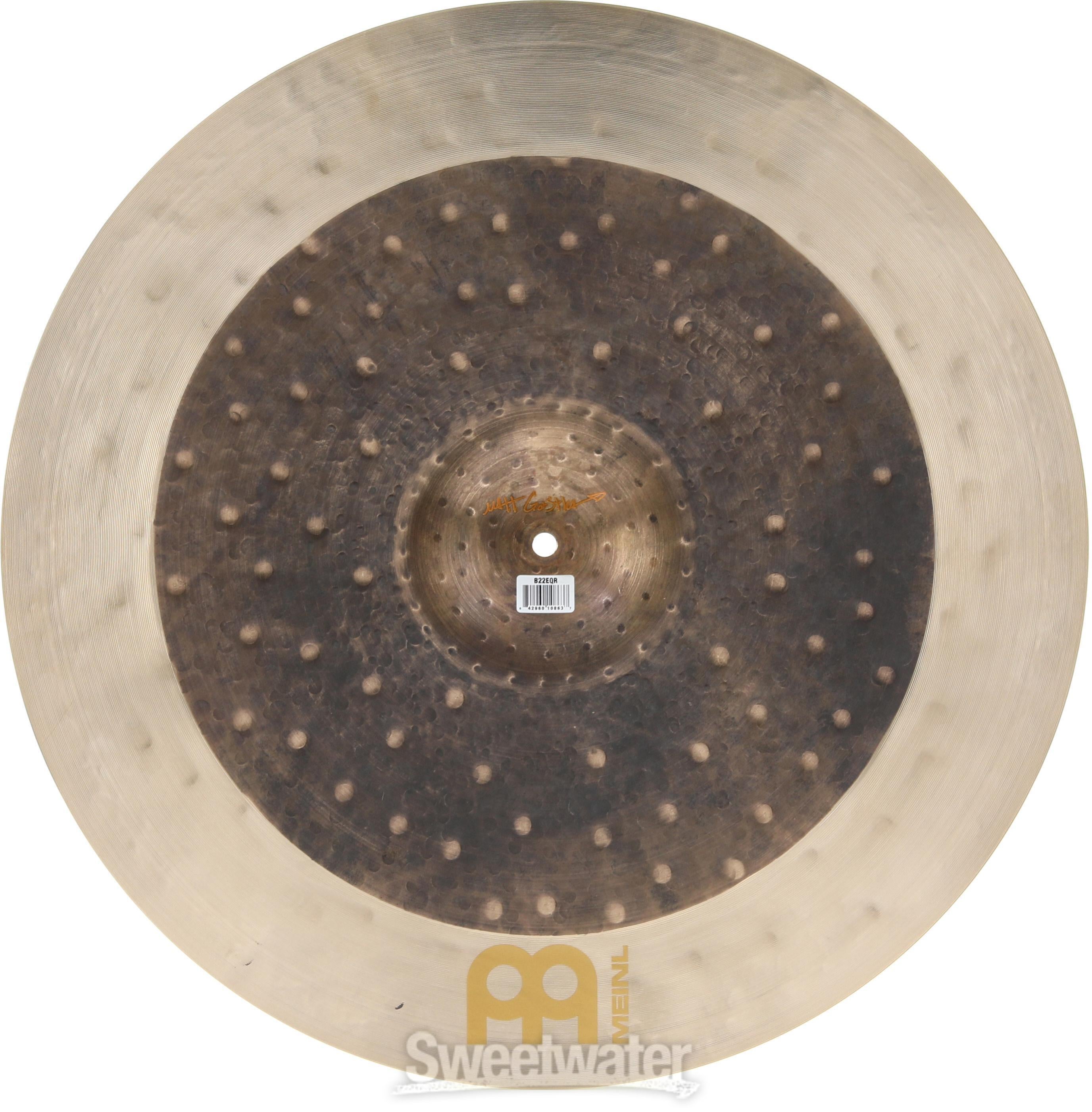 Meinl Cymbals Matt Garstka Signature Byzance Equilibrium Ride Cymbal -  22-inch