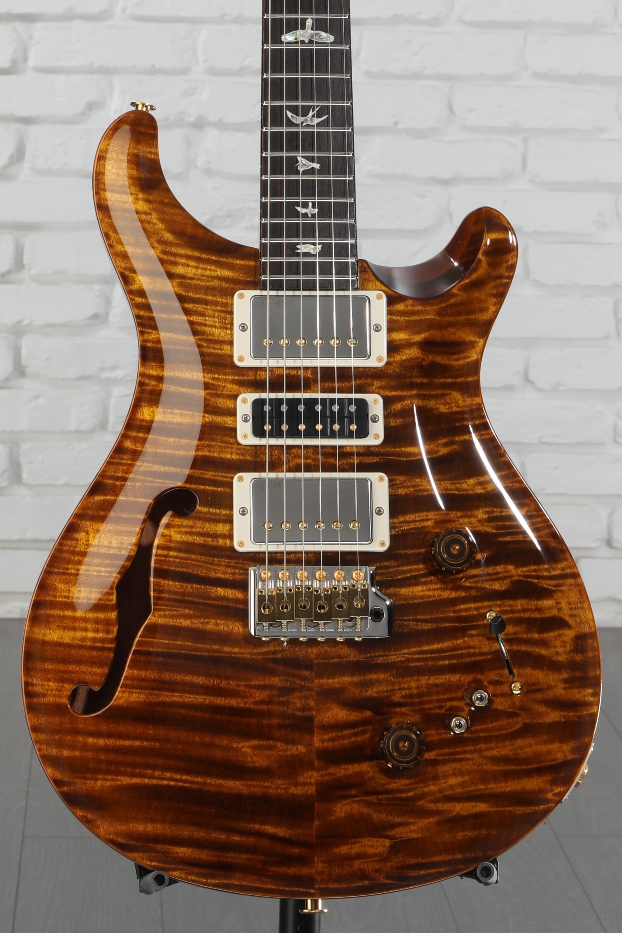 PRS Special Semi-Hollow 10-Top Electric Guitar - Black Gold