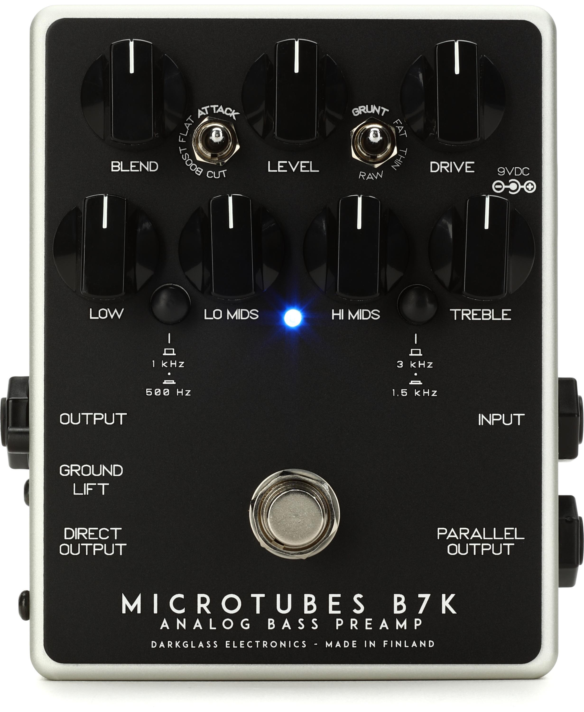 Darkglass Microtubes B7K V2 Bass Preamp Pedal | Sweetwater