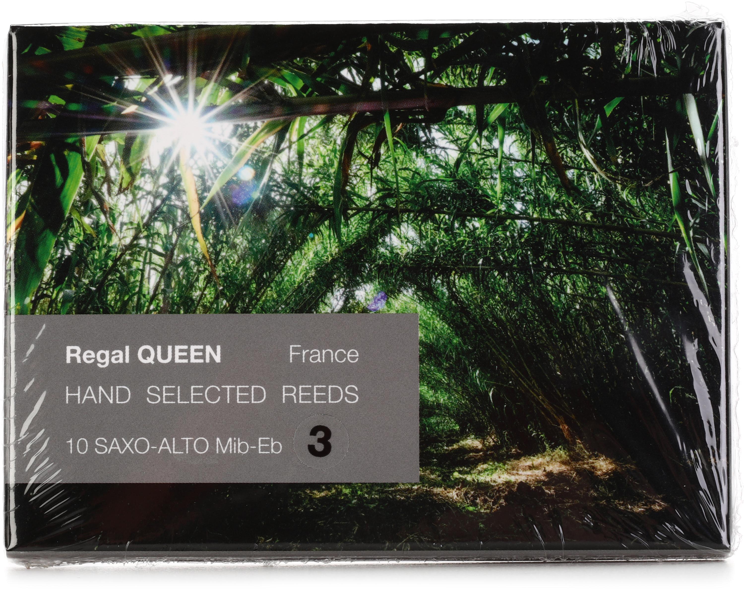 Rigotti Queen Alto Saxophone Reeds - 3 (10-pack) | Sweetwater