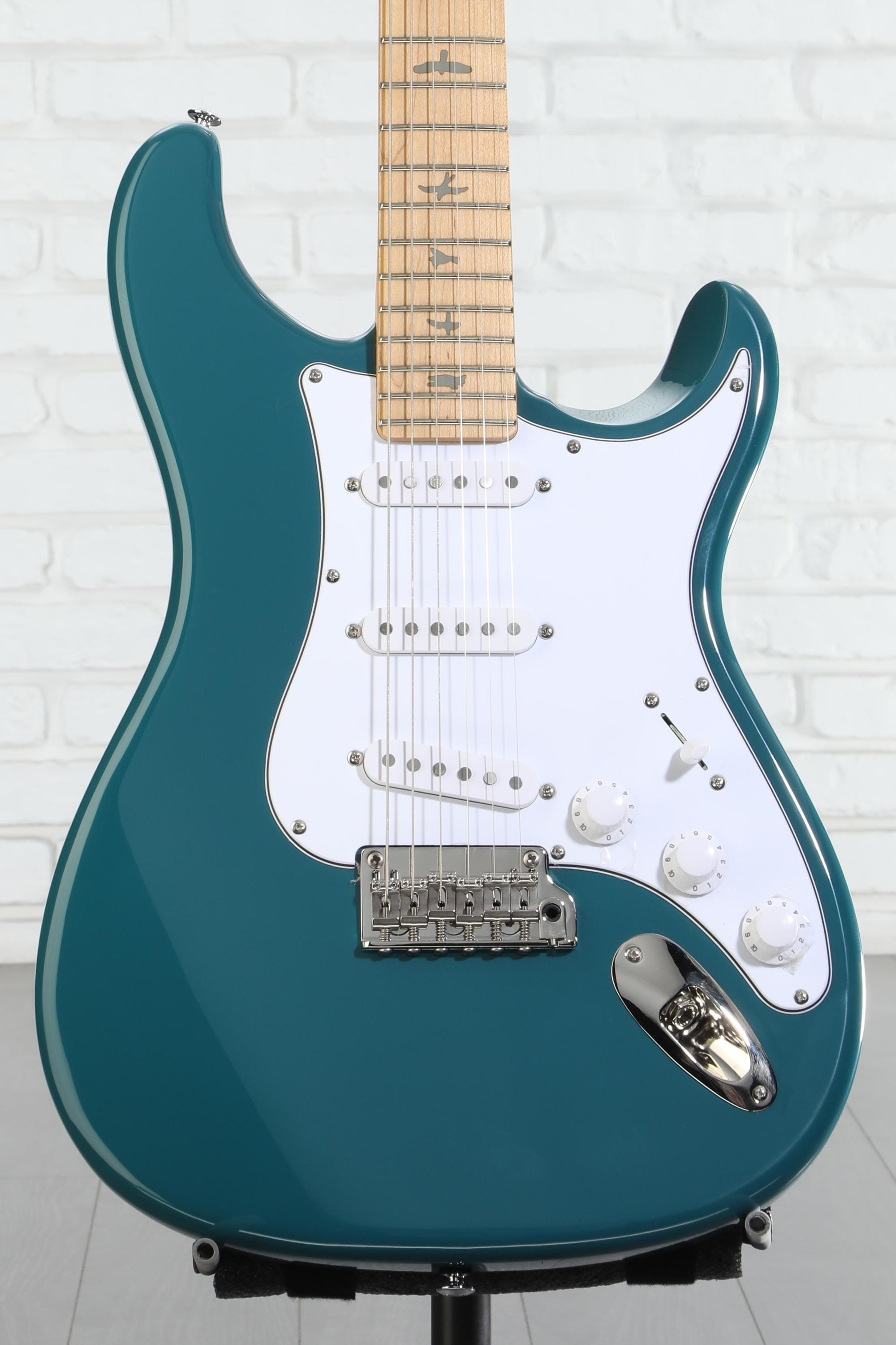 ギター PRS SE Silver Sky Nylon Blue PRS SE Silver Sky Electric Guitar - Nylon Blue with Maple