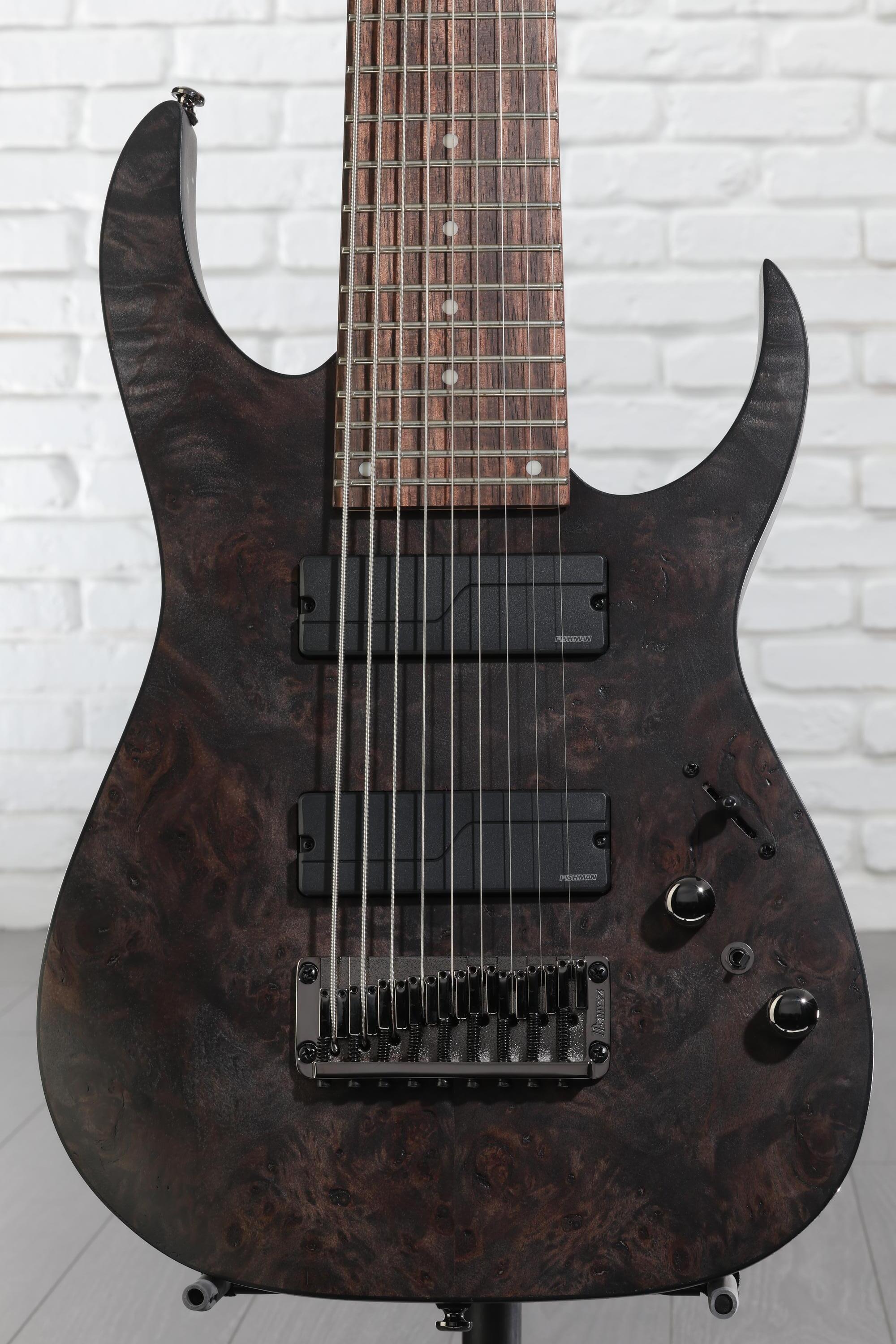 Ibanez Axe Design Lab RG9PB 9-string Electric Guitar - Transparent