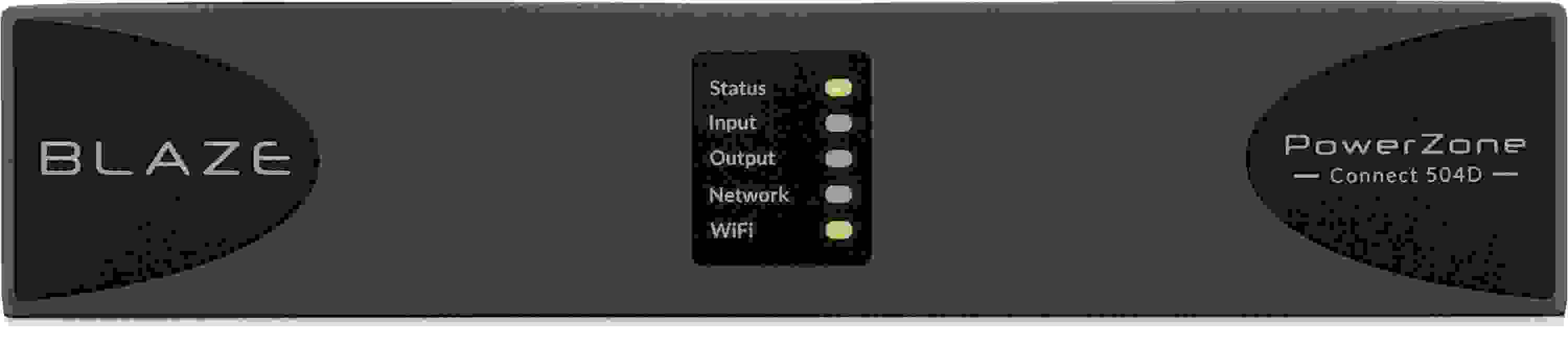 Blaze Audio PowerZone Connect 504D 125-watt 4-channel Power Amplifier with Dante