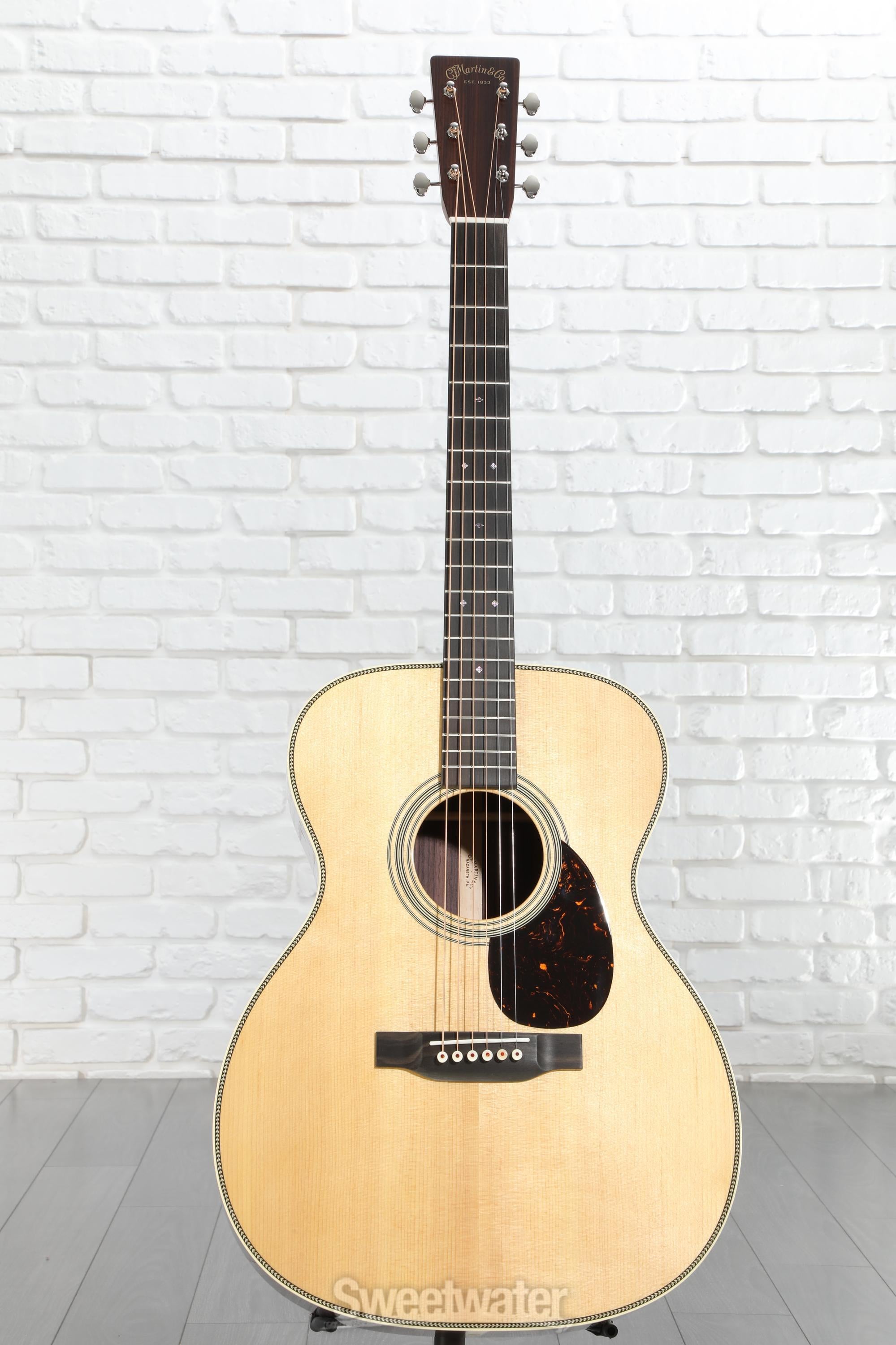 Martin OM-28 Standard Series Acoustic Guitar - Natural with Aging