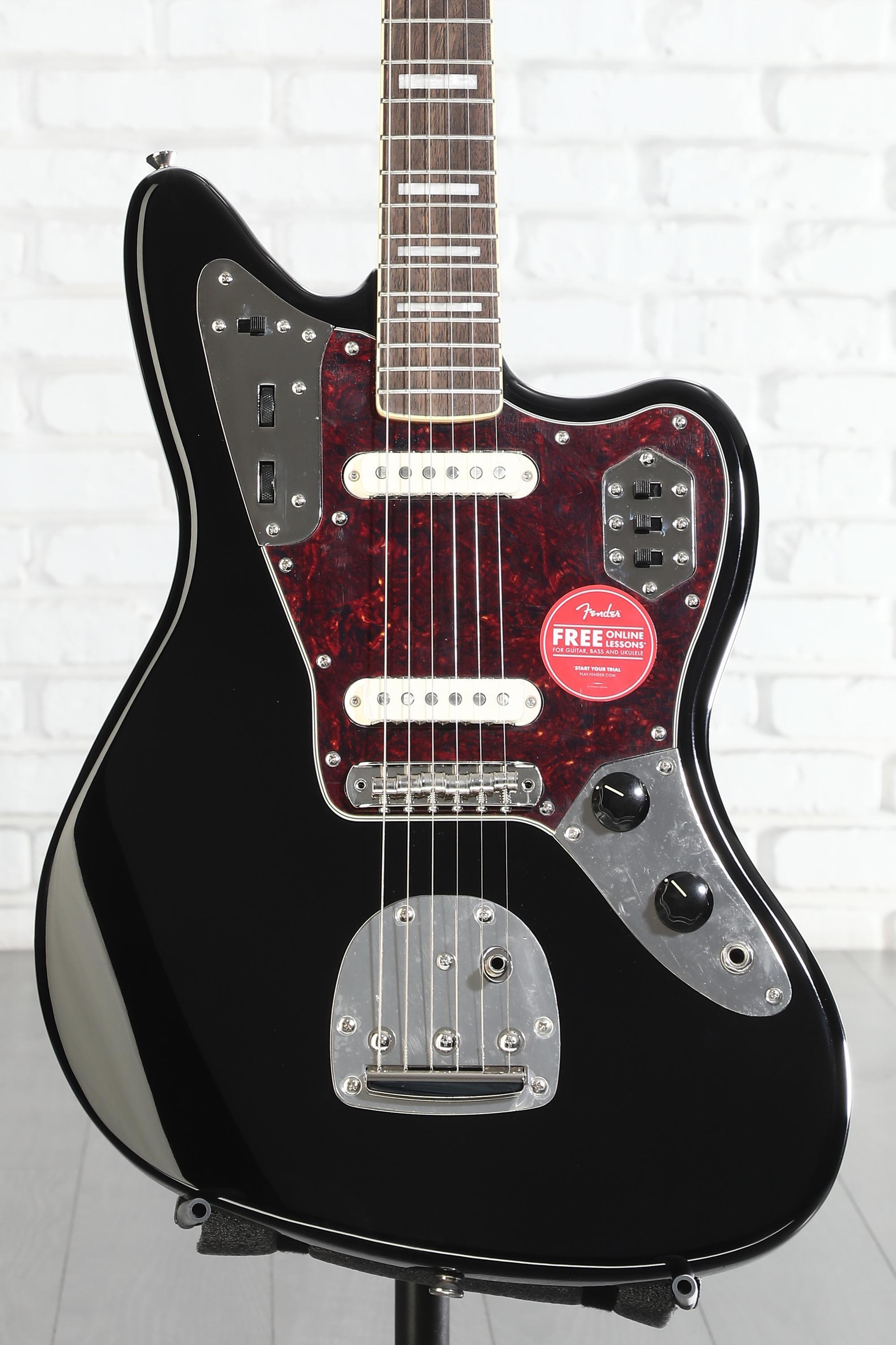 Squier Classic Vibe '70s Jaguar - Black | Sweetwater