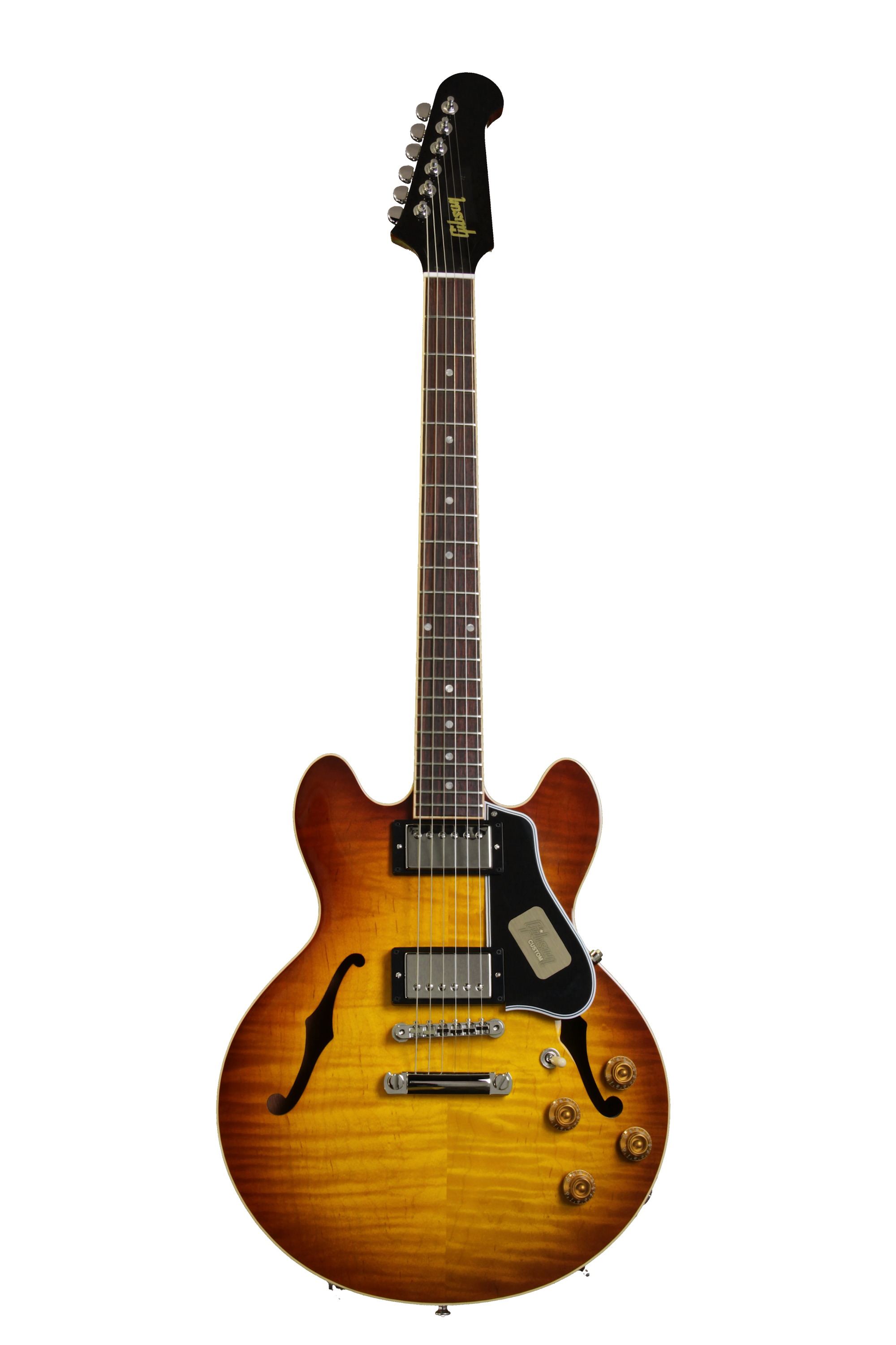 Gibson Custom CS-336 Figured w/Non-Reverse Firebird Neck - Iced Tea