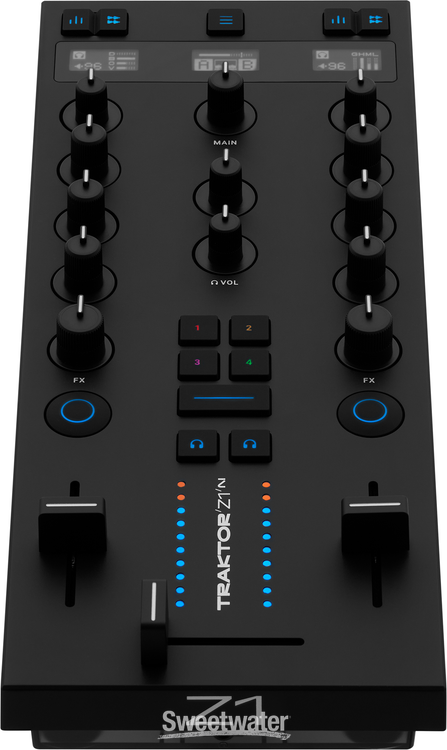 Native Instruments Traktor Kontrol Z1 MK2 DJ Mix Controller | Sweetwater Native Instruments Traktor Kontrol Z1 MK2 DJ Mix Controller | Sweetwater