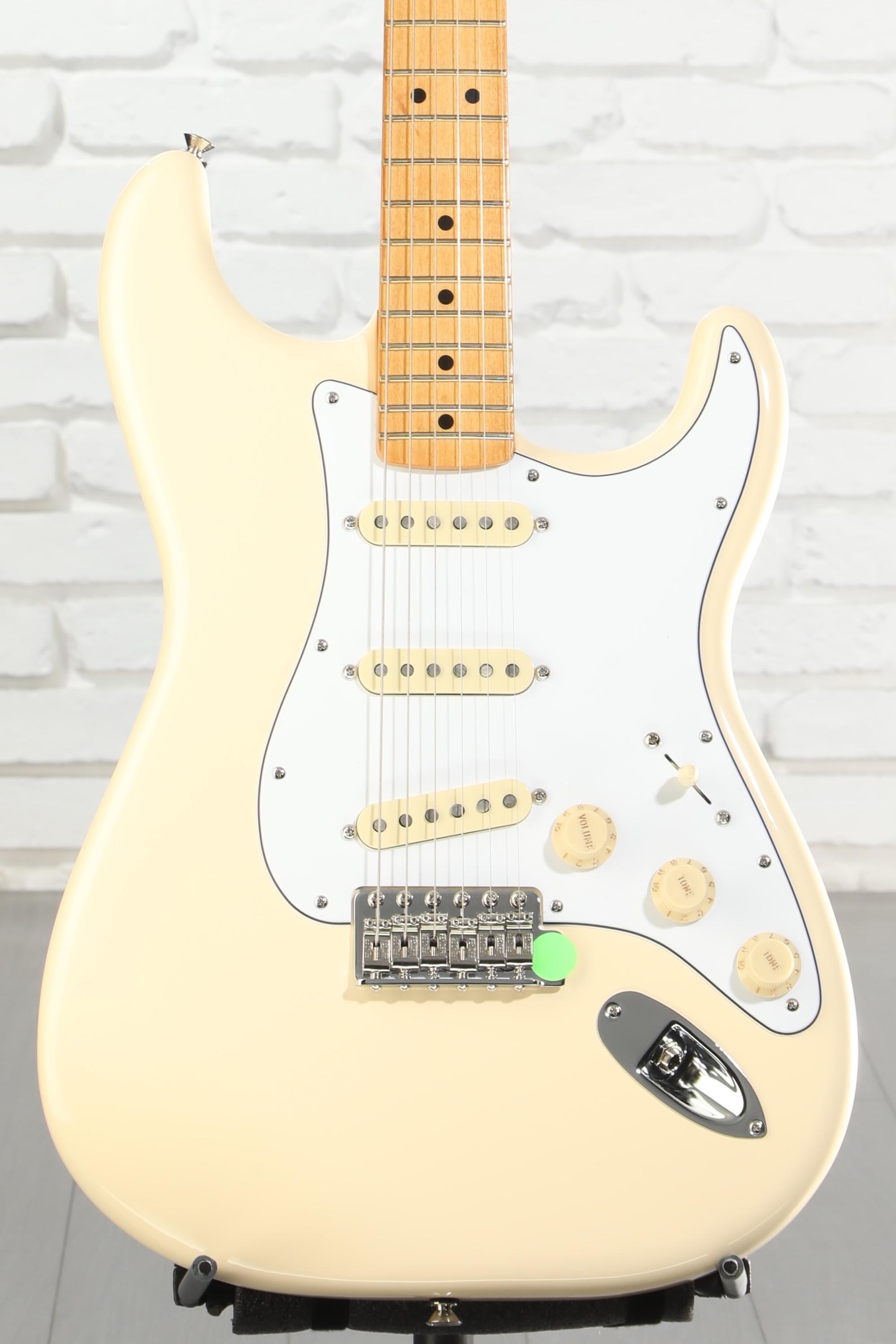 Fender Jimi Hendrix Stratocaster® Fender Jimi Hendrix Stratocaster - Olympic White with Maple