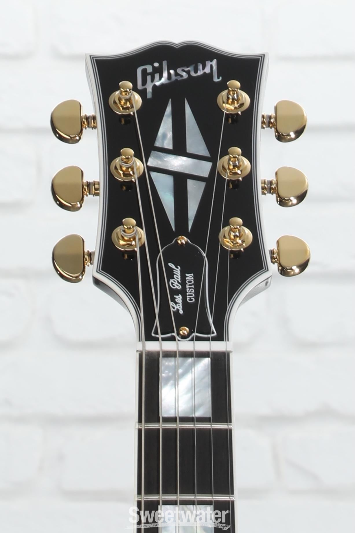 Gibson Custom Les Paul Custom - Ebony with Ebony Fingerboard