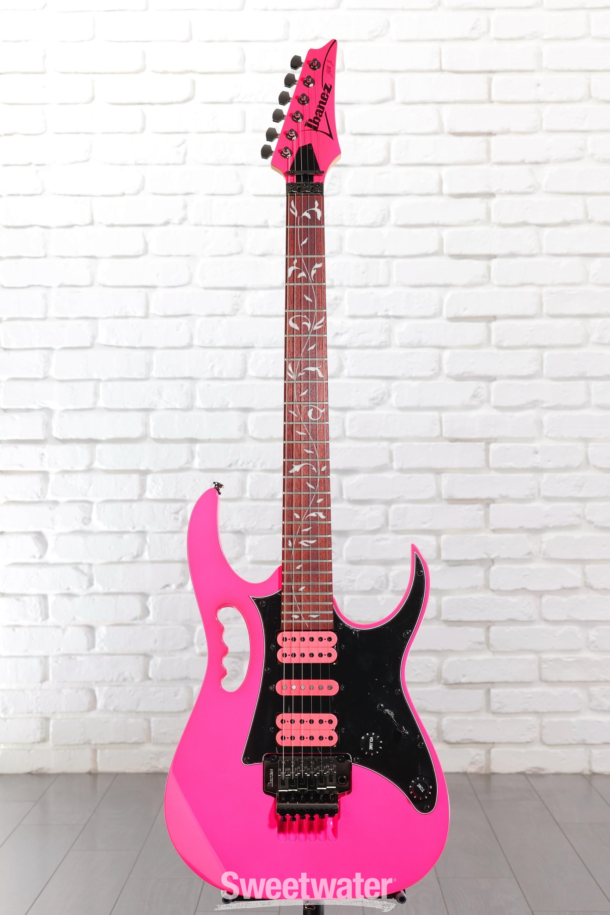Ibanez Steve Vai Signature JEMJRSP - Pink | Sweetwater