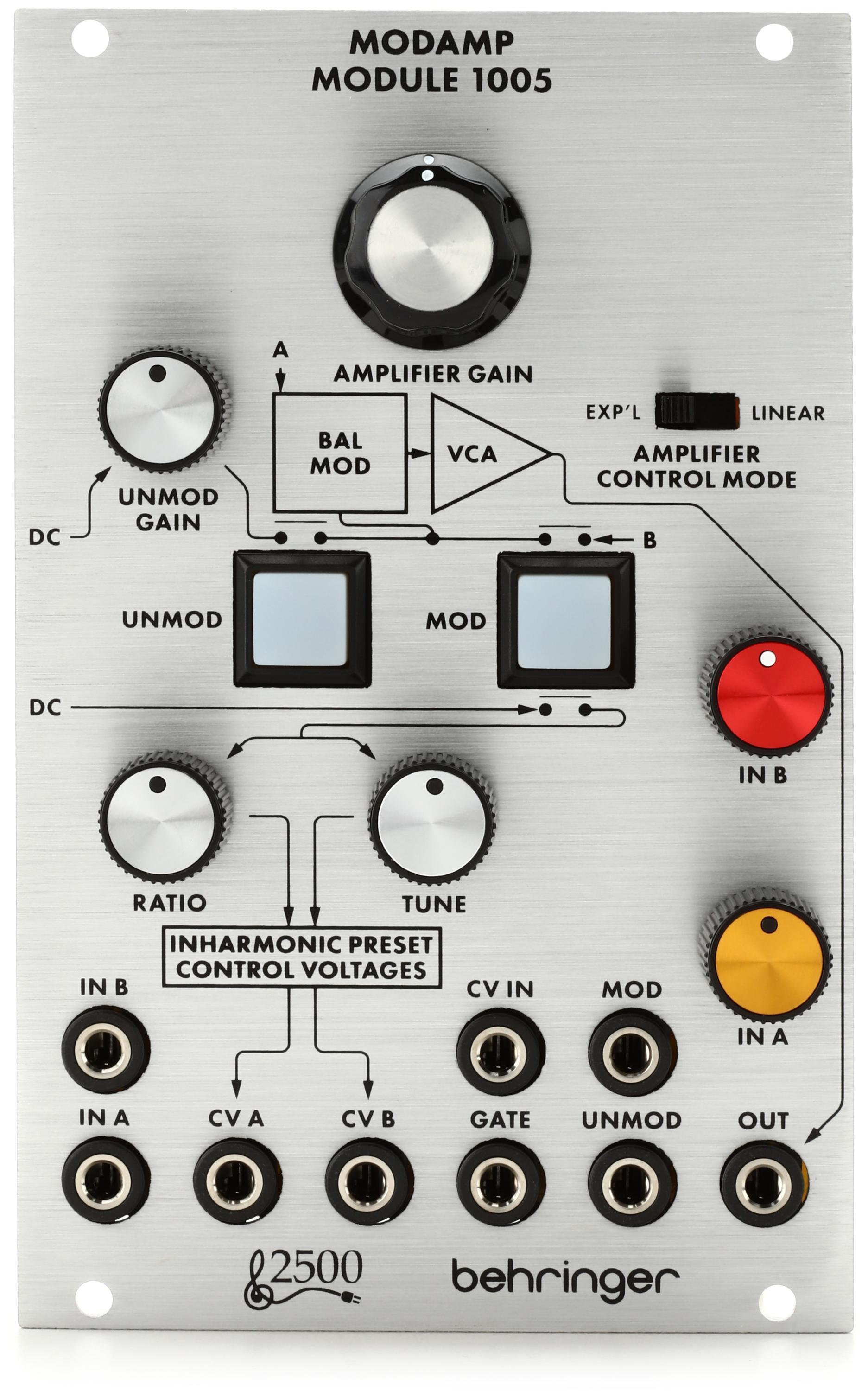 Behringer 1005 Modamp Ring Modulator and VCA Eurorack Module