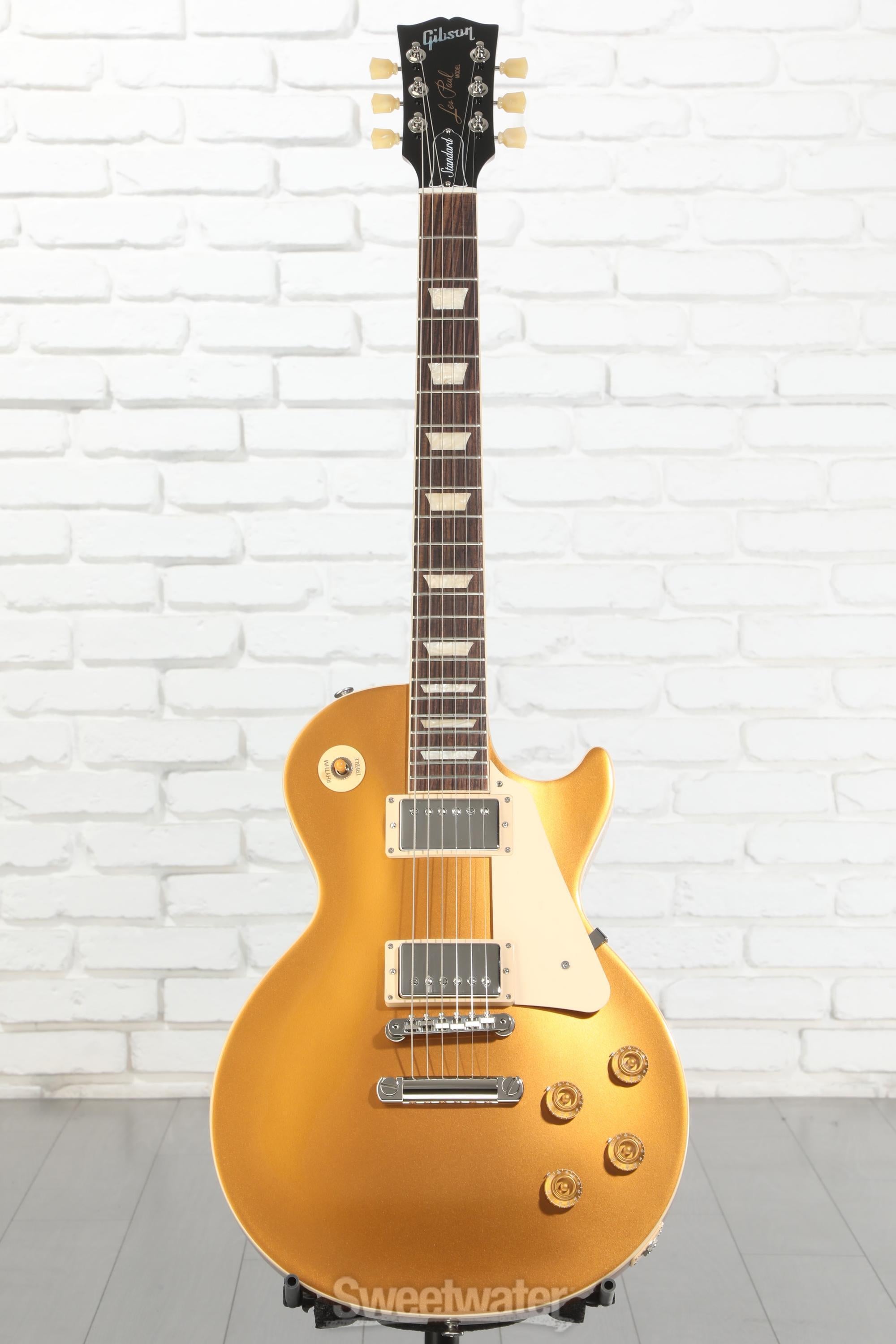 Gibson Les Paul Standard '50s Electric Guitar - Gold Top | Sweetwater
