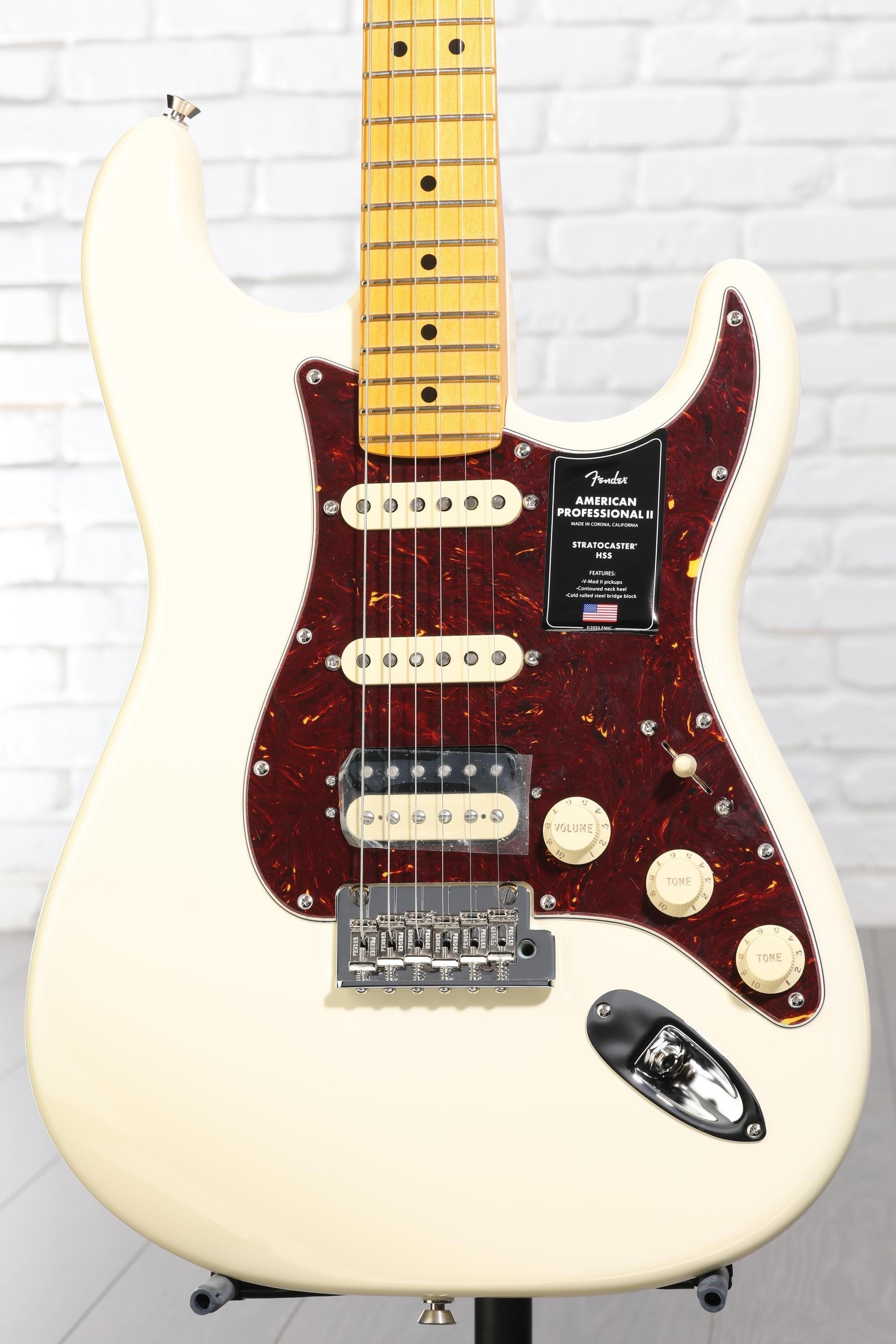 Fender American Professional II Stratocaster HSS - Olympic White