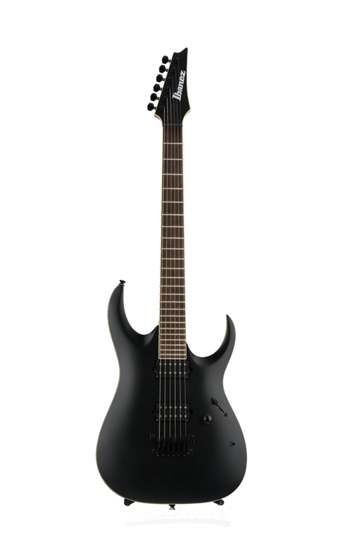 Ibanez RGA Iron Label RGAIR6 - Black Flat | Sweetwater