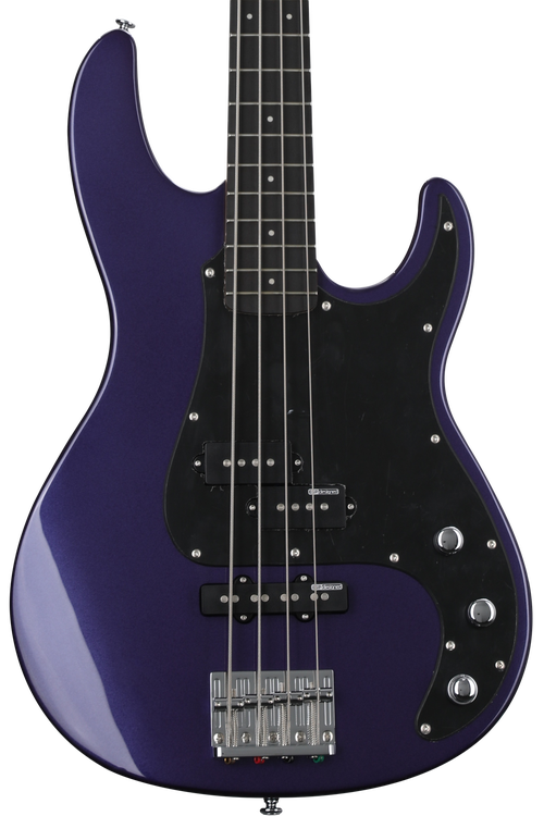 ESP LTD AP-204 Bass Guitar - Dark Metallic Purple