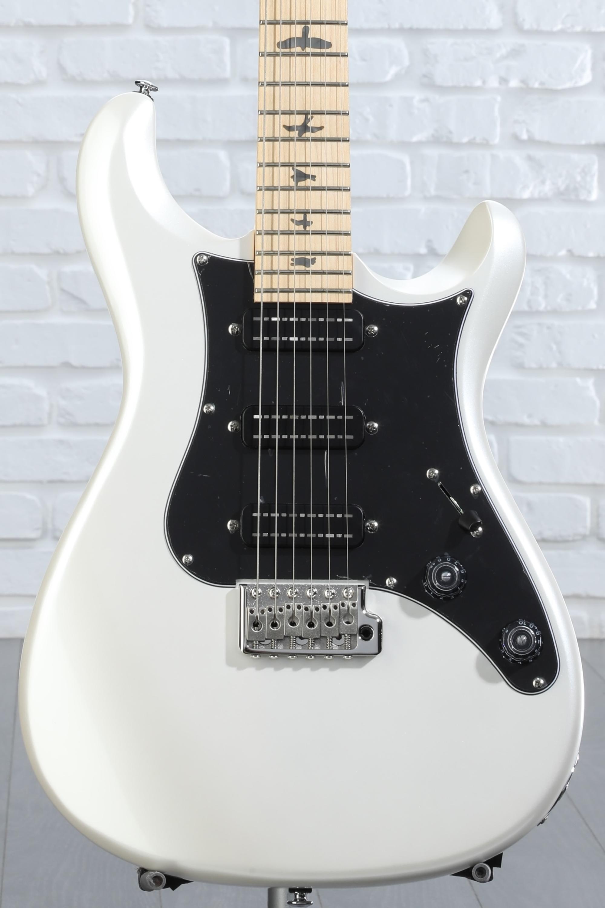 PRS SE NF 3 Electric Guitar - Pearl White with Maple
