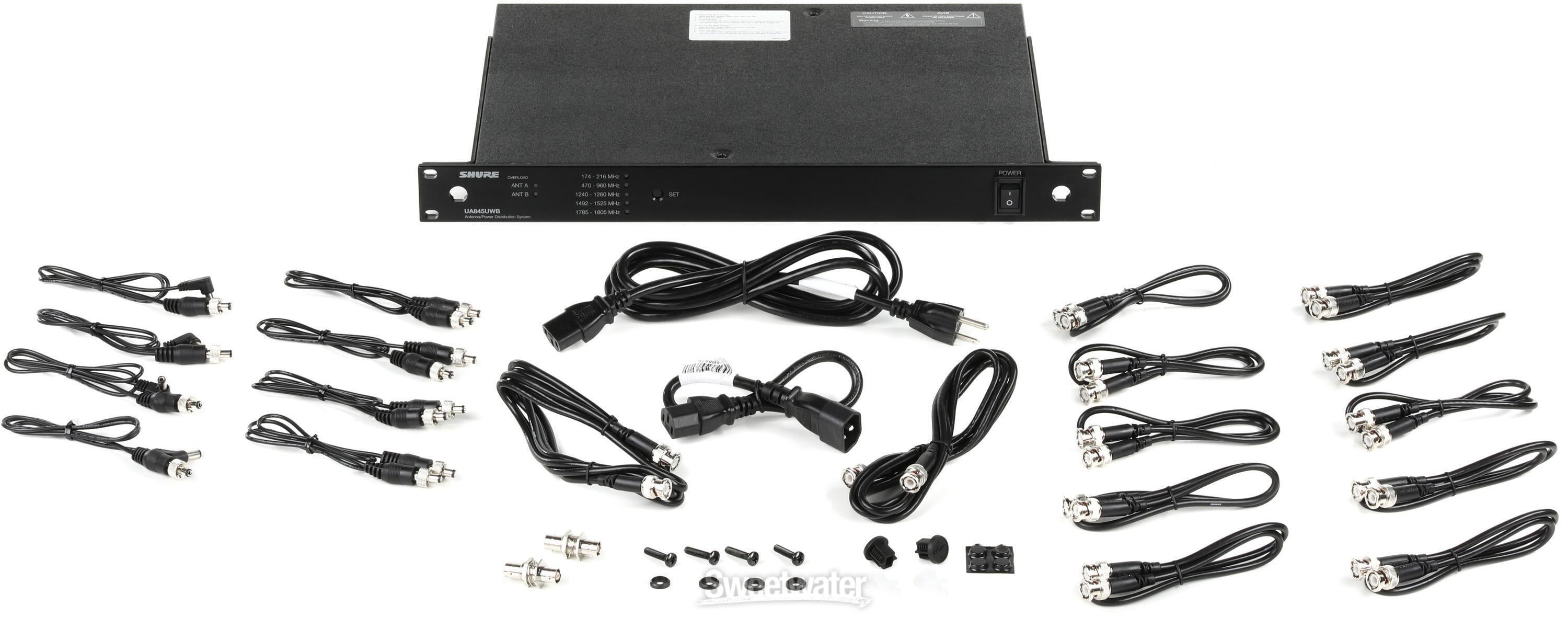 Shure UA845UWB - 5-way Active Antenna and Power Distribution