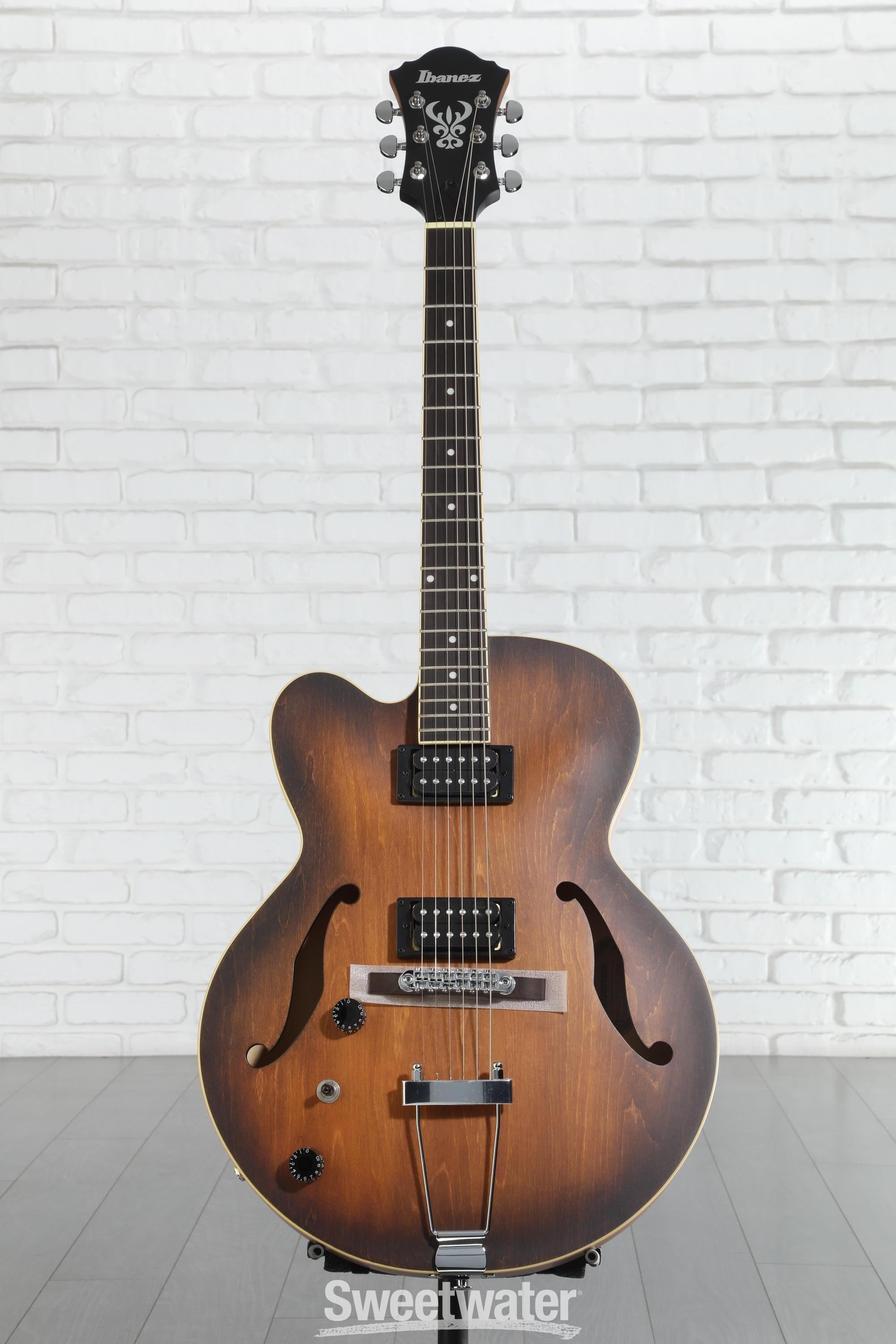 Ibanez Artcore AF55, Left-handed Hollowbody Electric Guitar