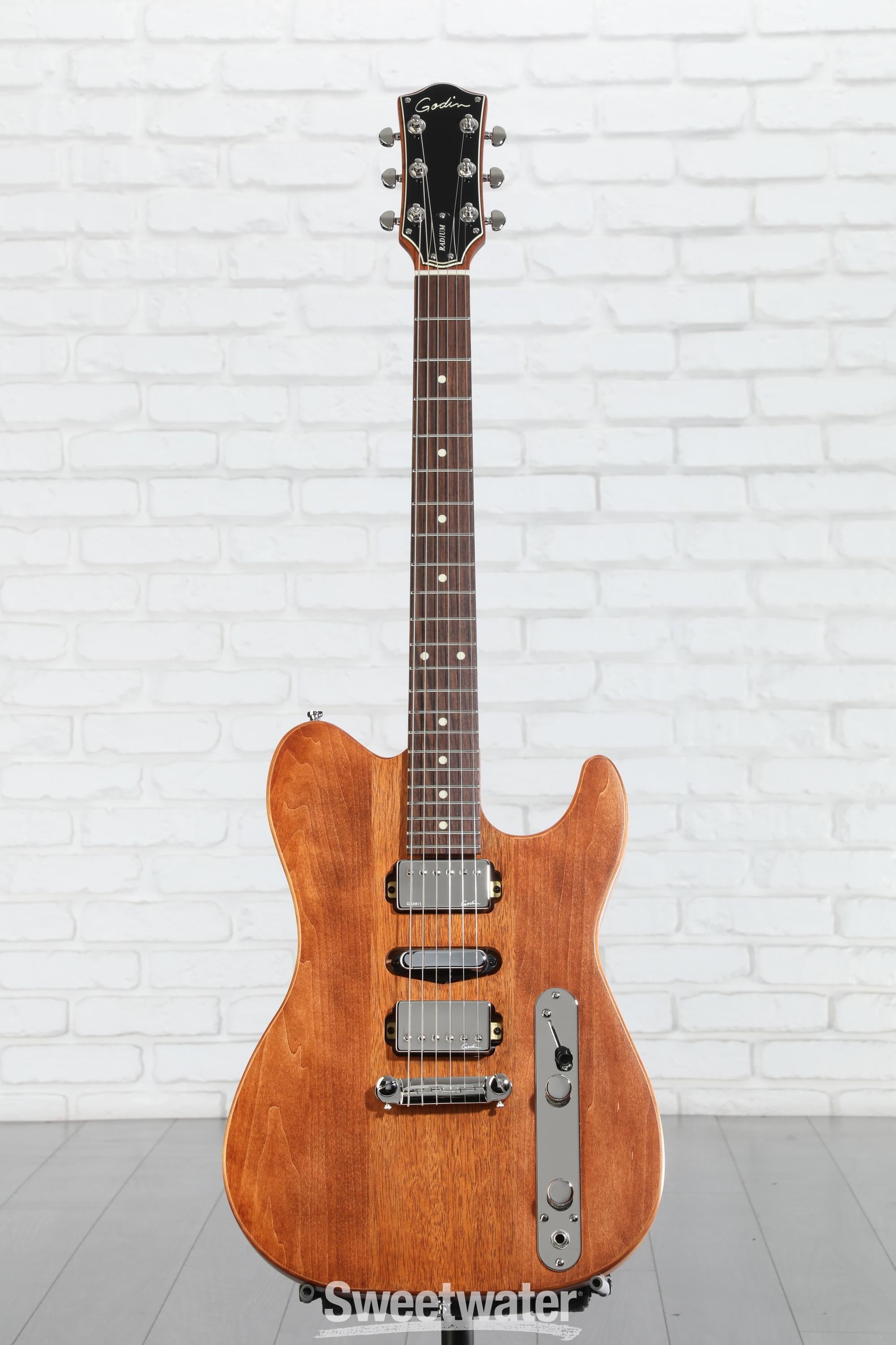 Godin Radium Electric Guitar - Winchester Brown RN | Sweetwater
