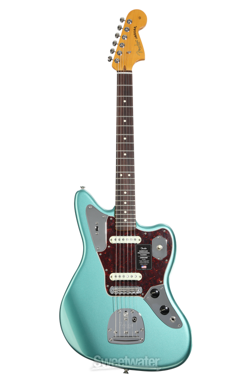 ギター Fender USA American Professional Jaguar Fender American Professional Jaguar - Olympic White with