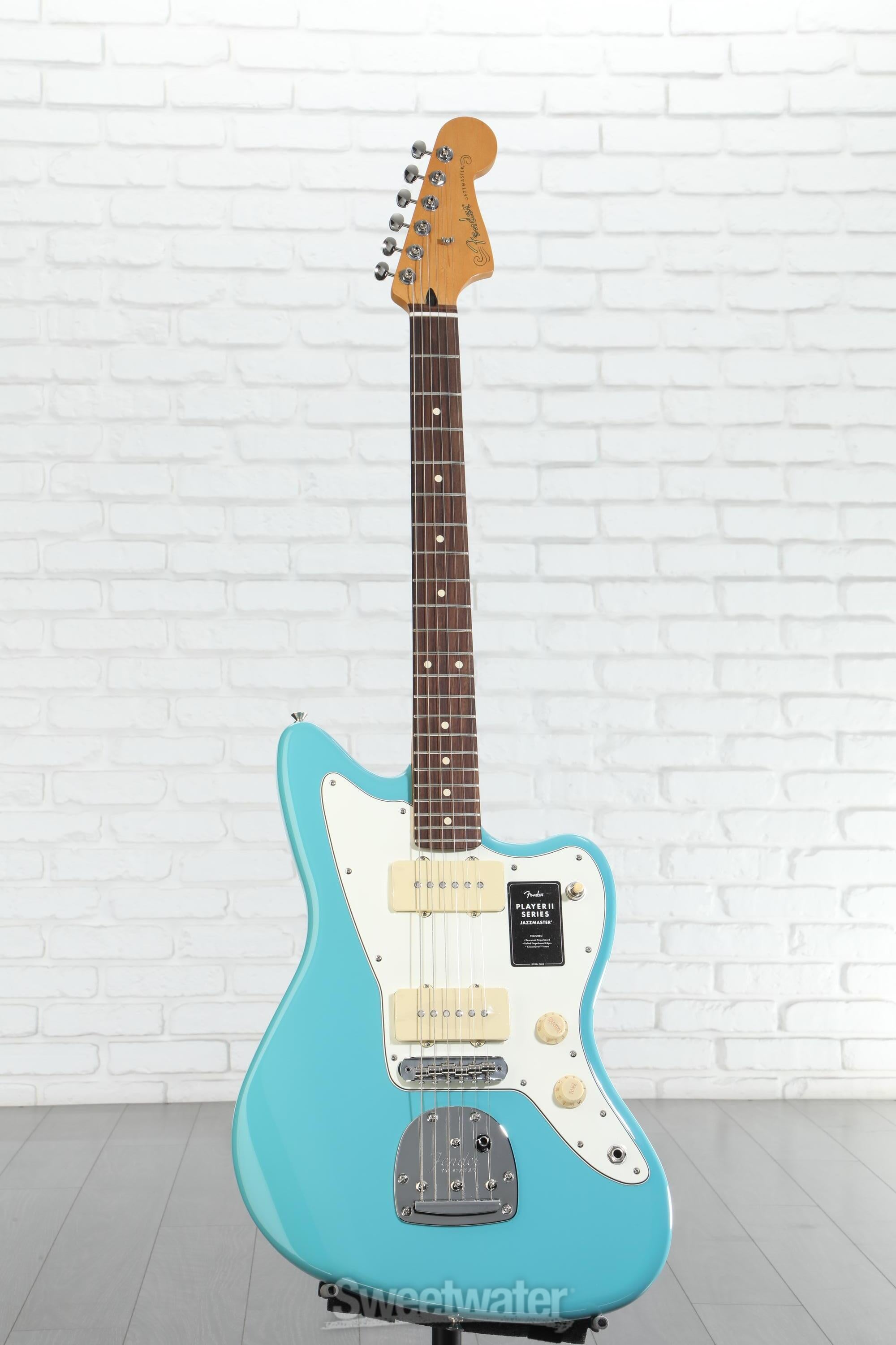 Fender Player II Jazzmaster Electric Guitar - Aquatone Blue