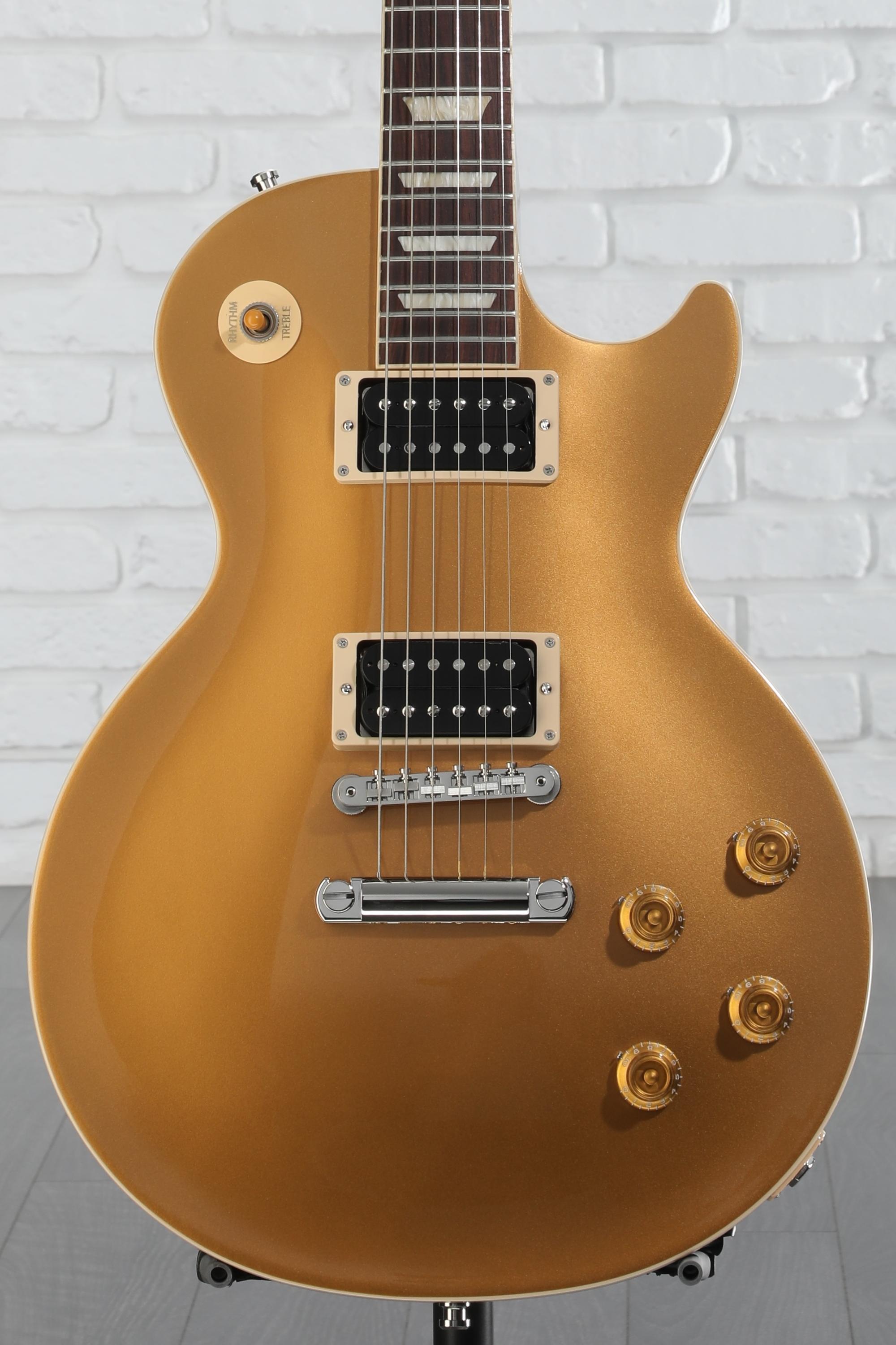 Gibson Slash Les Paul Standard Electric Guitar Victoria Gold