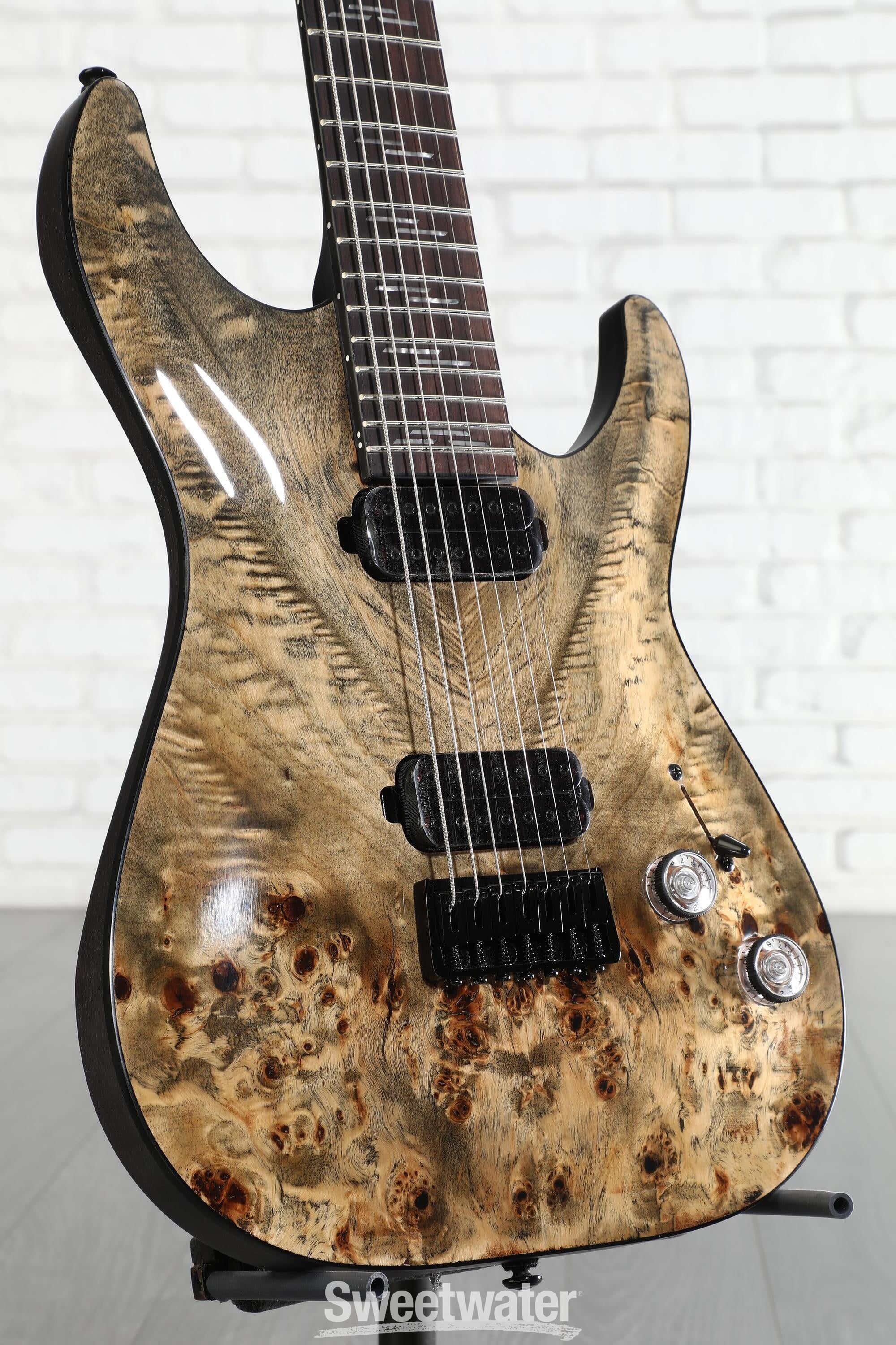 Photo of Schecter Omen Elite-7 Electric Guitar - Charcoal