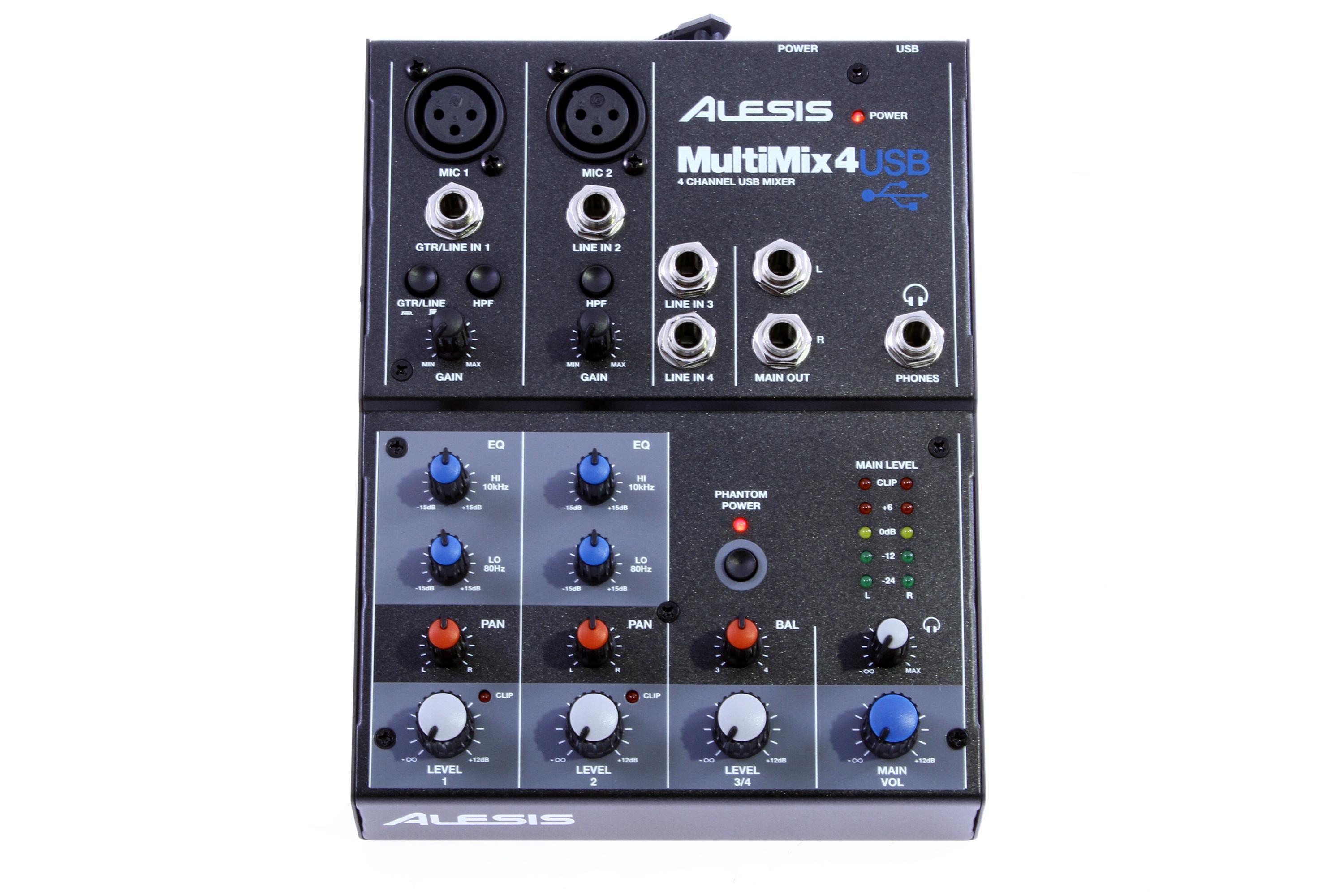 ALESIS アレシスMultimix 6 FX エフェクター内蔵 6チャンネル