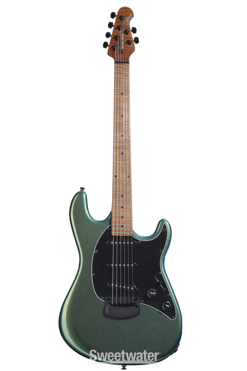 Ernie Ball Music Man Cutlass HT SSS Electric Guitar - Emerald Iris