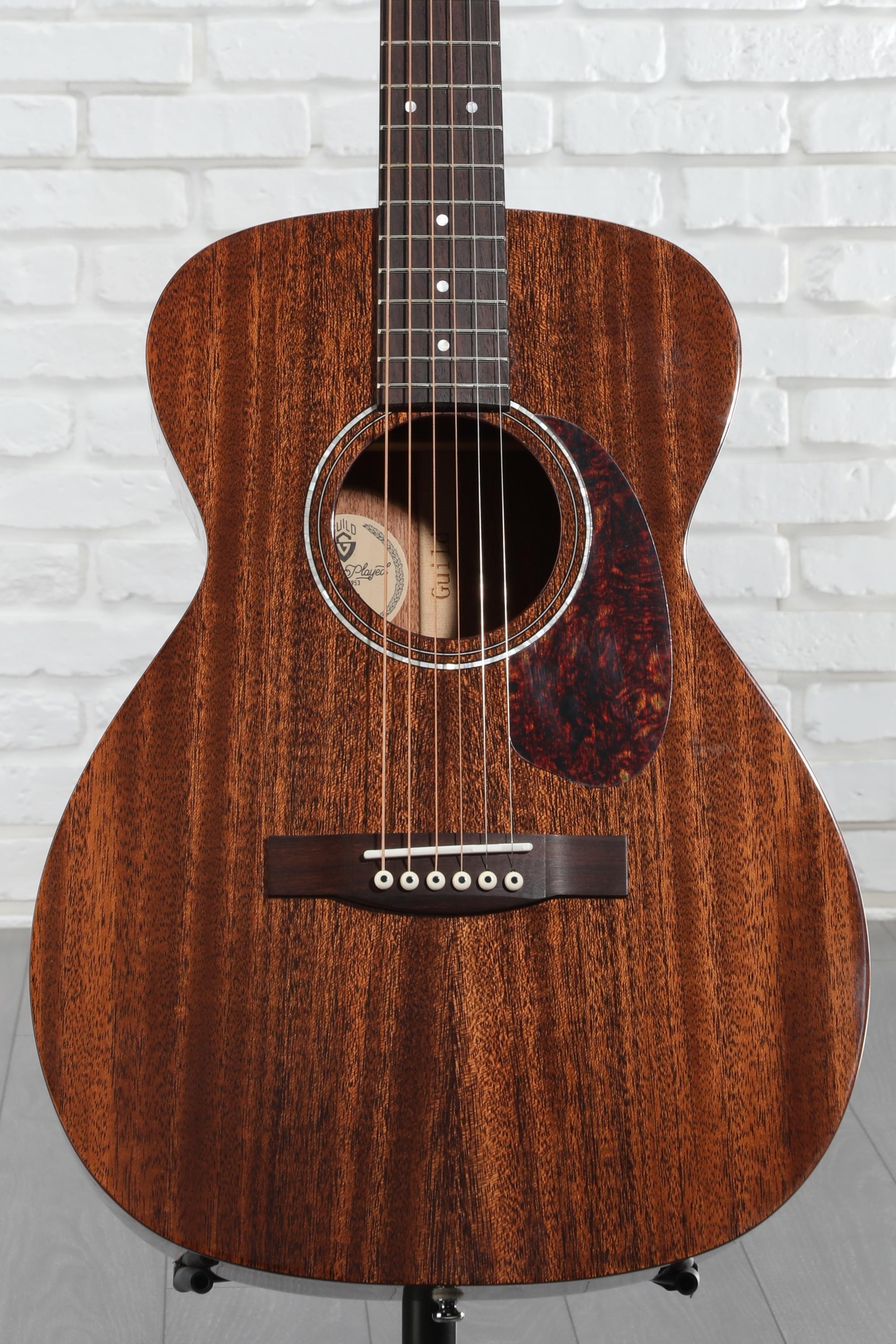 ギター GUILD M-120 Guild M-120, Concert Acoustic Guitar - Natural Reviews | Sweetwater