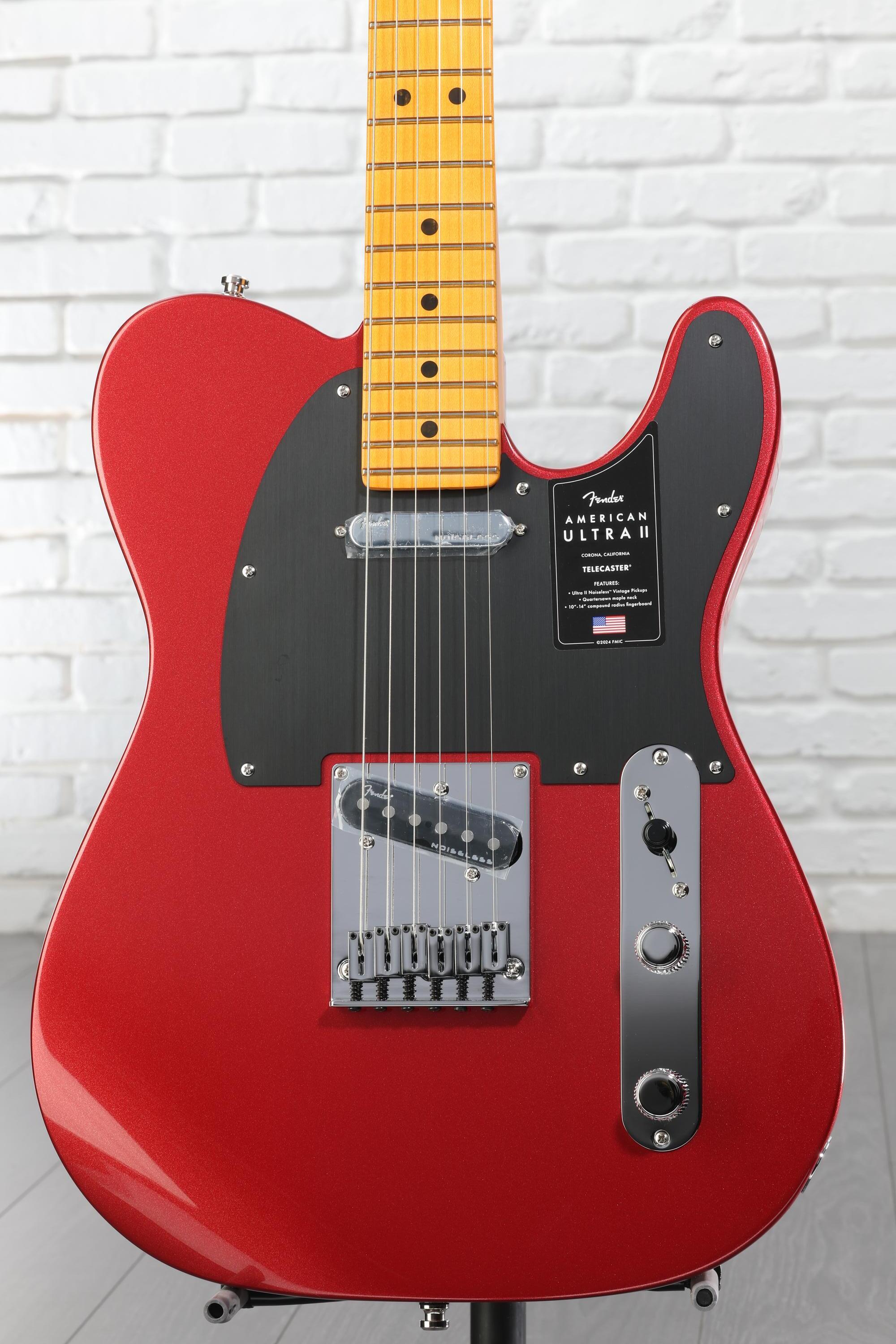 Fender American Ultra II Telecaster Electric Guitar - Sinister Red