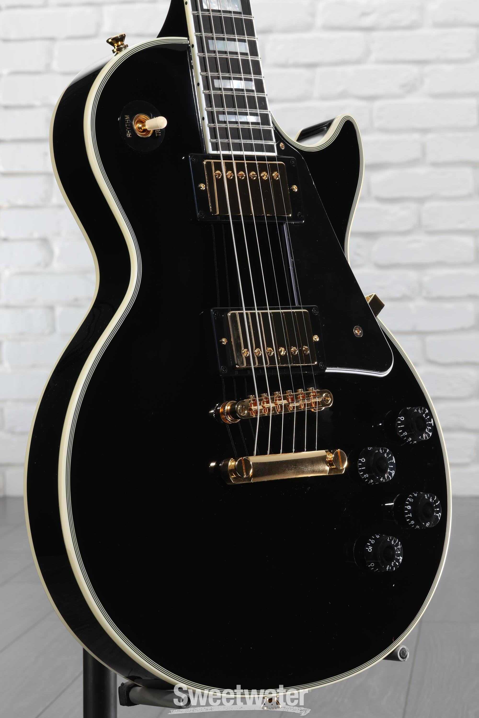 ギター Epiphone Inspired by Gibson Custom Ebony 20d54b3e-dfa7-59f9-aefc-