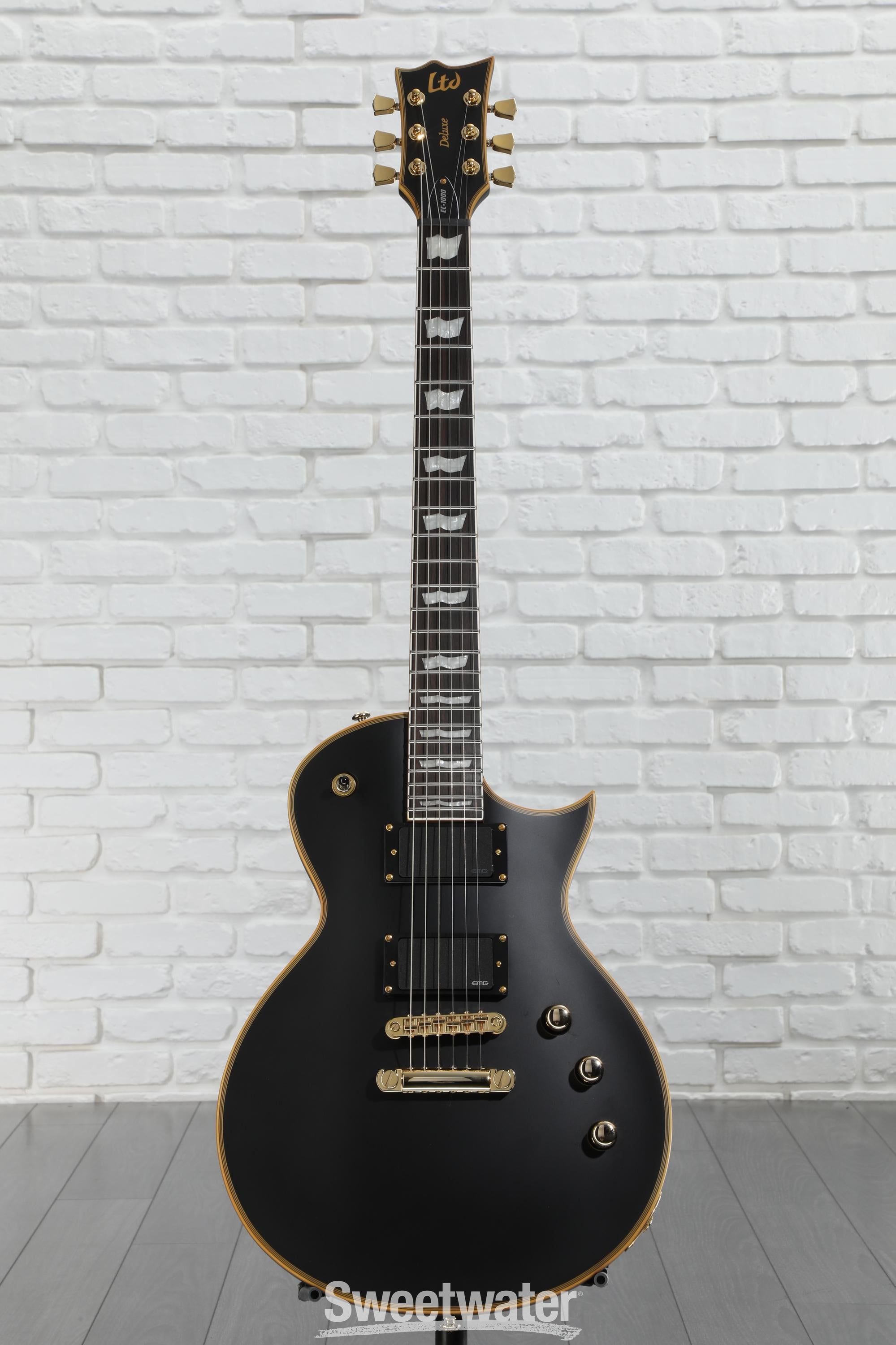 ltd ec1000 deluxe ビンテージブラック LTD EC-1000 Deluxe Black 2011 – Chicago Music Exchange