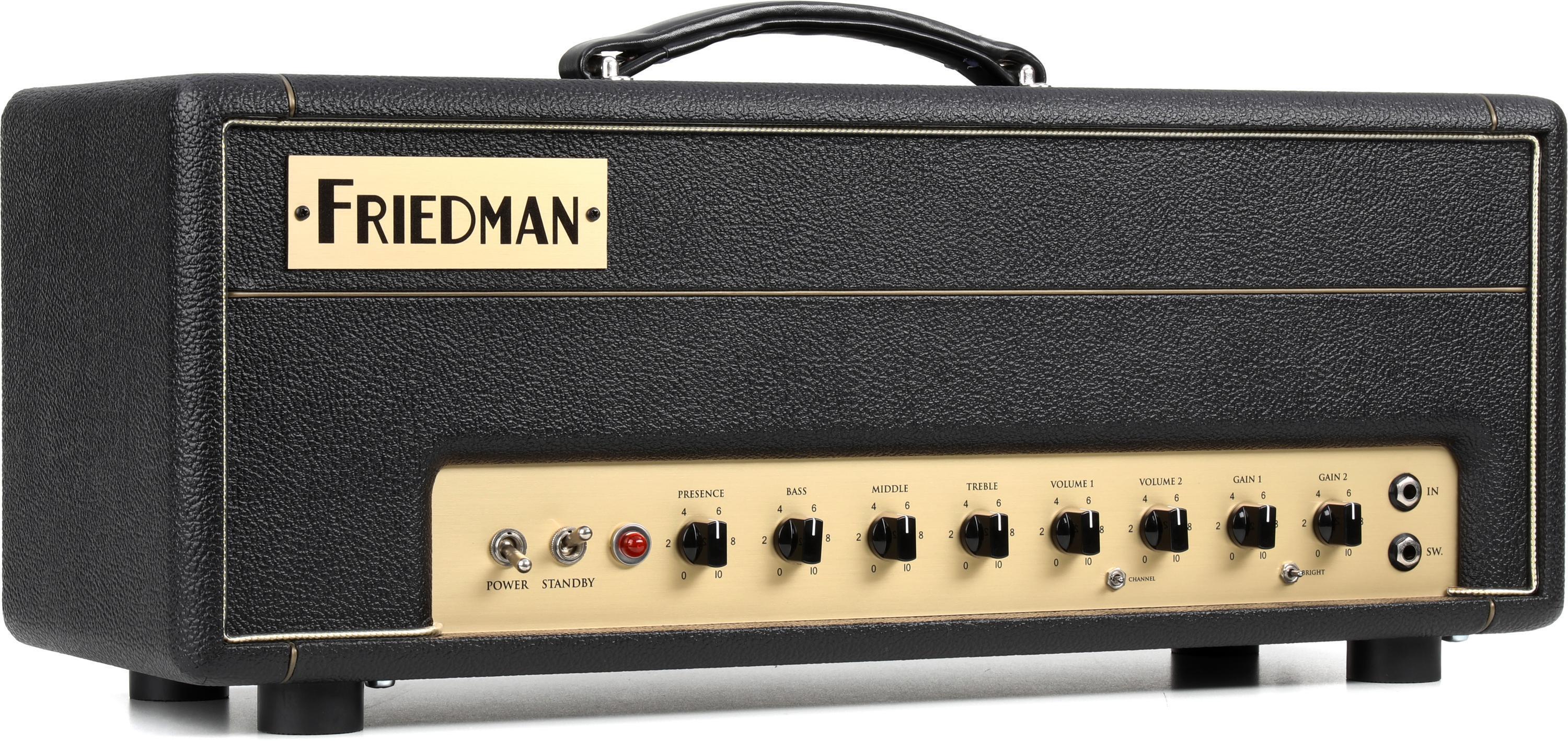 Friedman Small Box 50-watt 2-channel Tube Head | Sweetwater