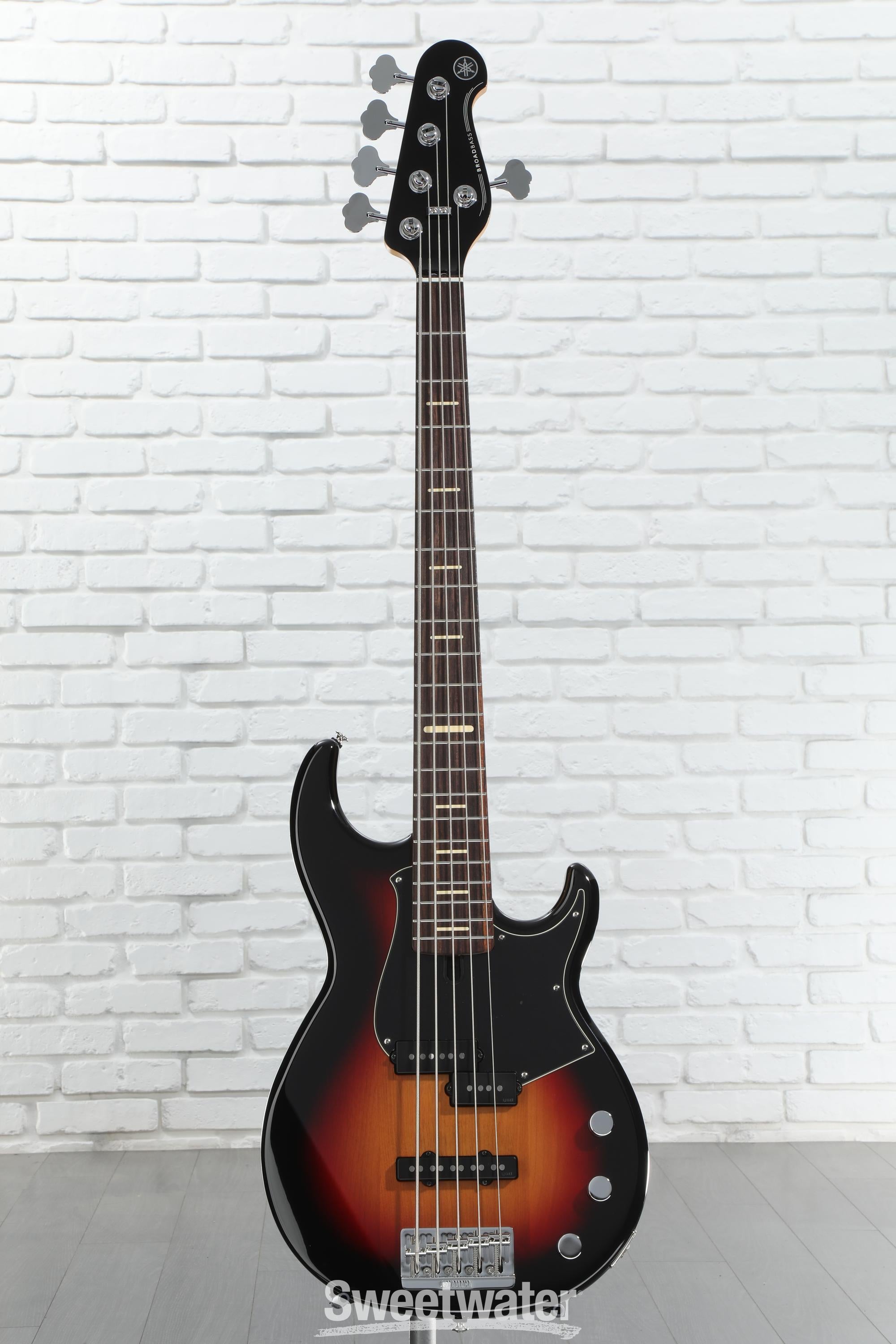 Yamaha BBP35 5-string Bass Guitar - Vintage Sunburst