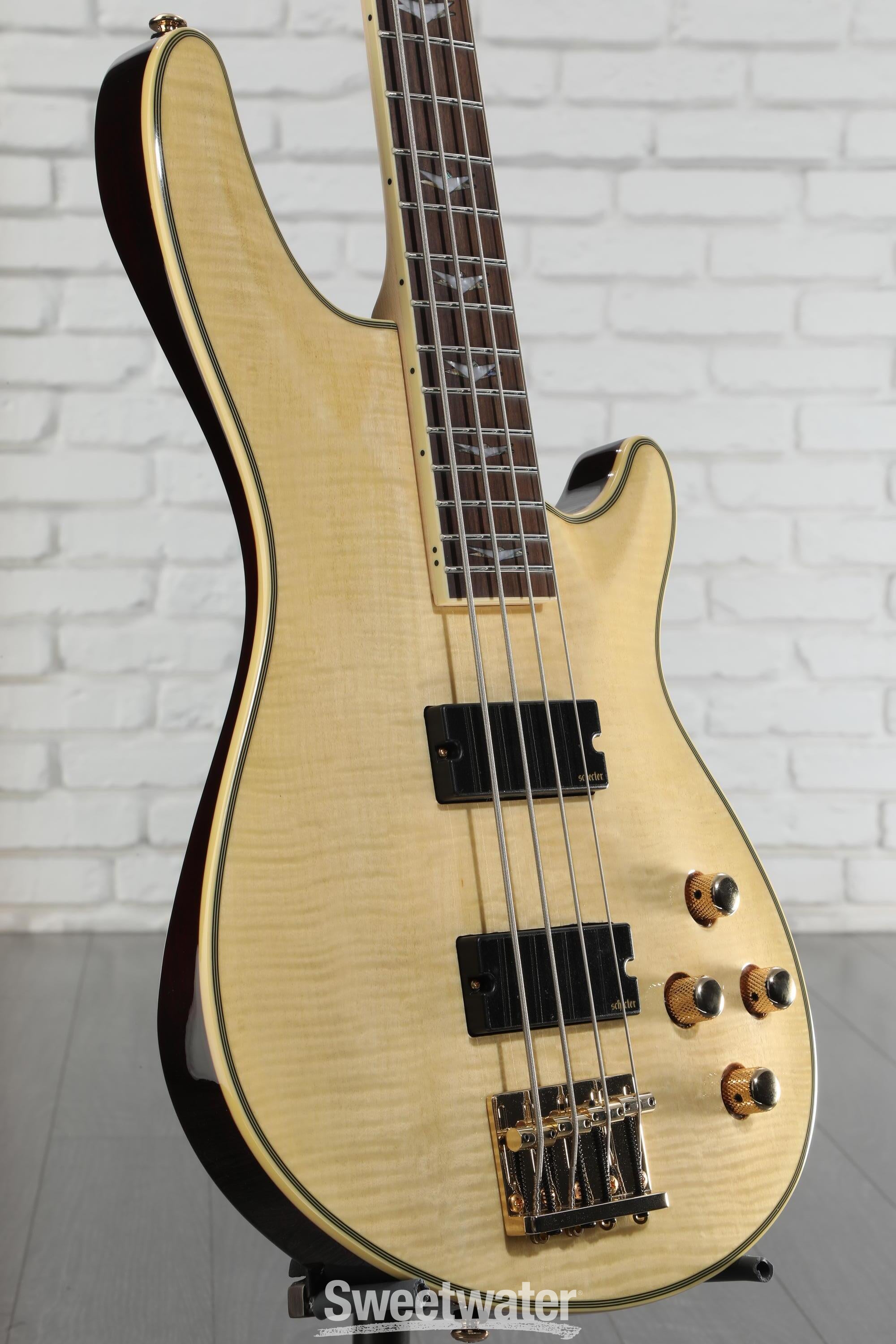 Schecter Omen Extreme-4 Bass Guitar - Natural | Sweetwater