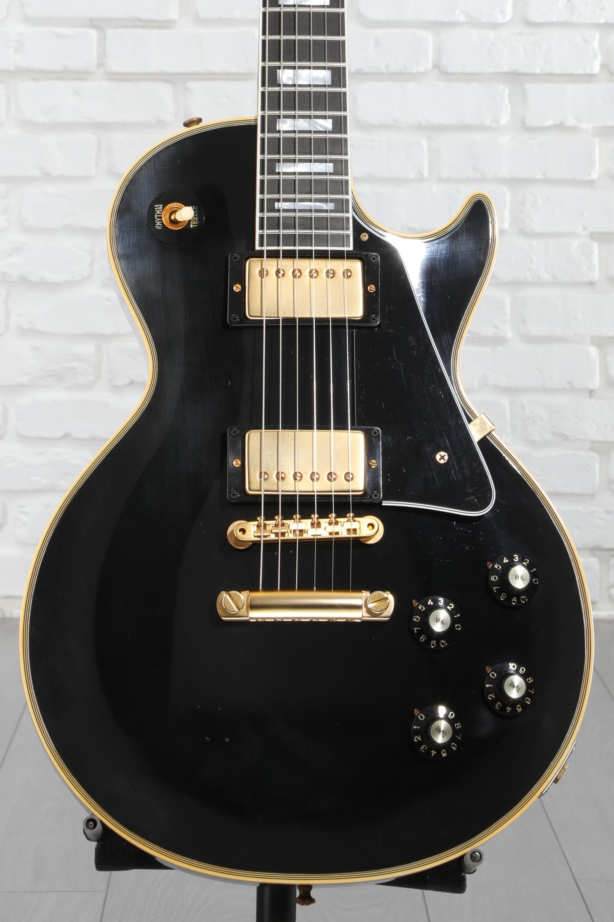 Gibson Custom 1968 Les Paul Custom Reissue Electric Guitar - Ebony