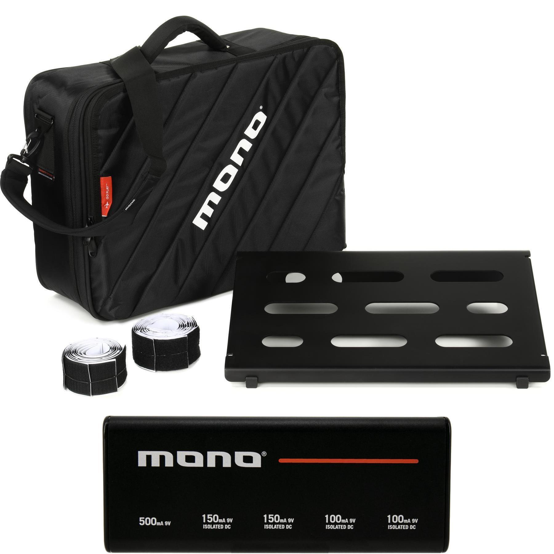 MONO Pedalboard Small With Club Accessory Case 2.0 and 5outlet