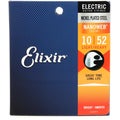 Photo of Elixir Strings 12077 Nanoweb Electric Guitar Strings - .010-.052 Light Top Heavy Bottom