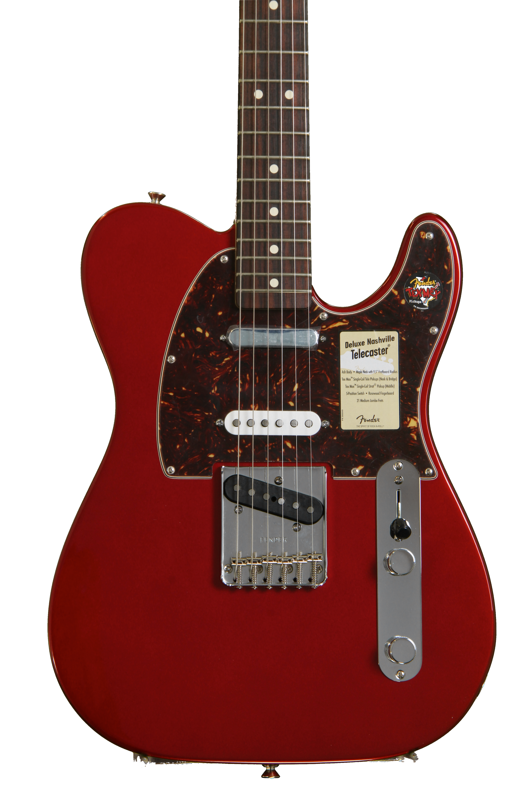 Fender Deluxe Nashville Tele - Candy Apple Red with Rosewood